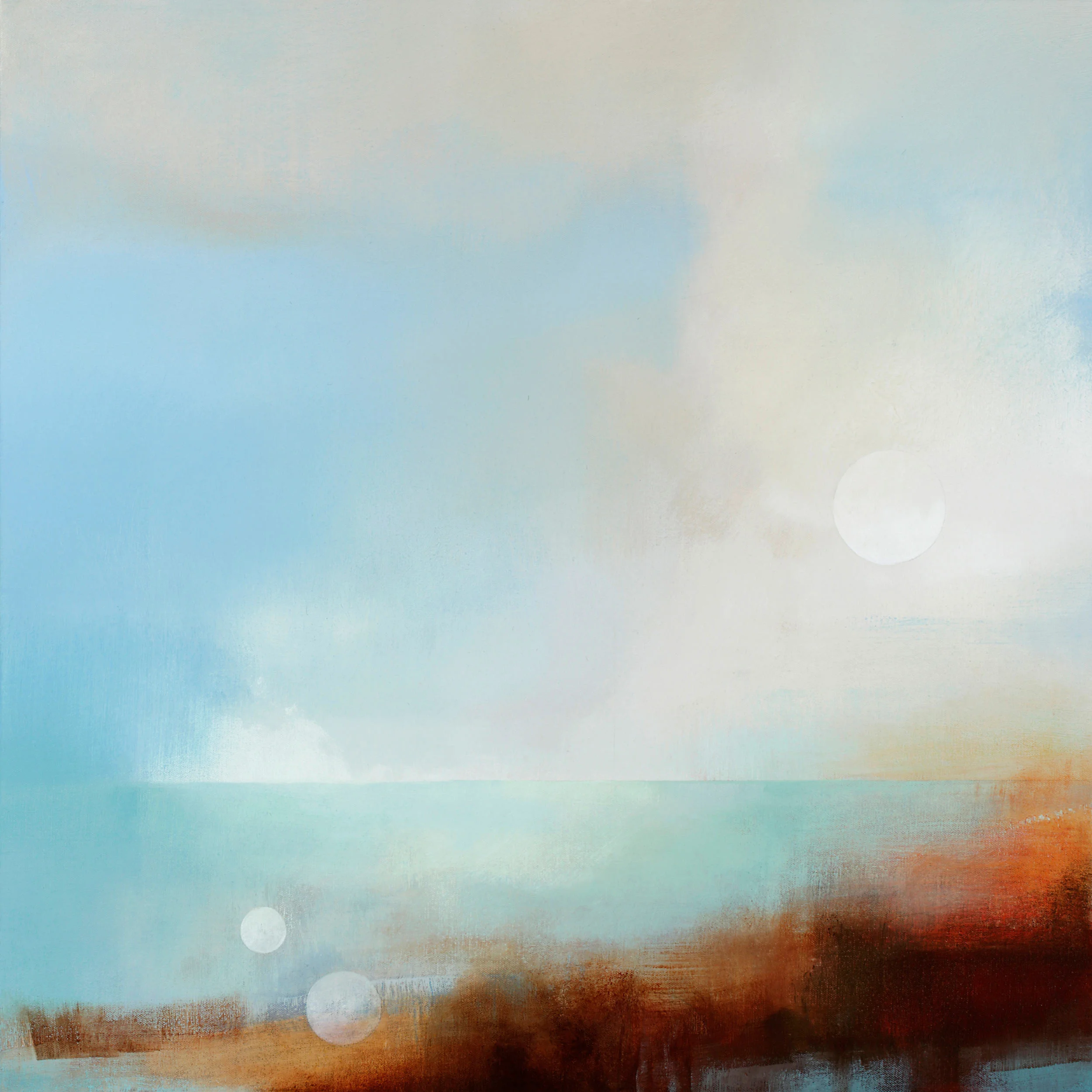 Orbit , 30 x 30 inches, oil on canvas, 2015