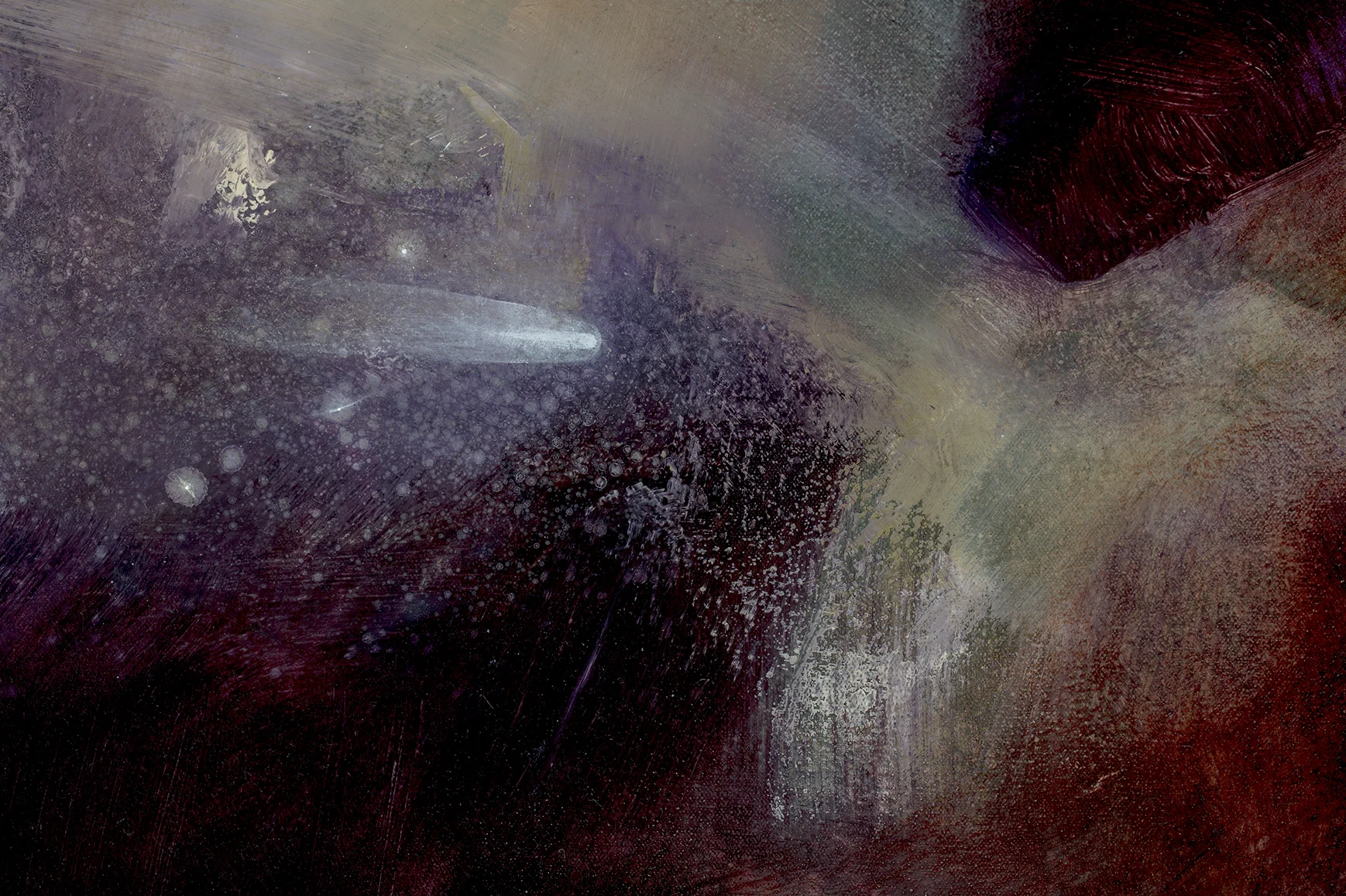 The Interior of One , 27.5 x 36 inches, oil on canvas, 2018