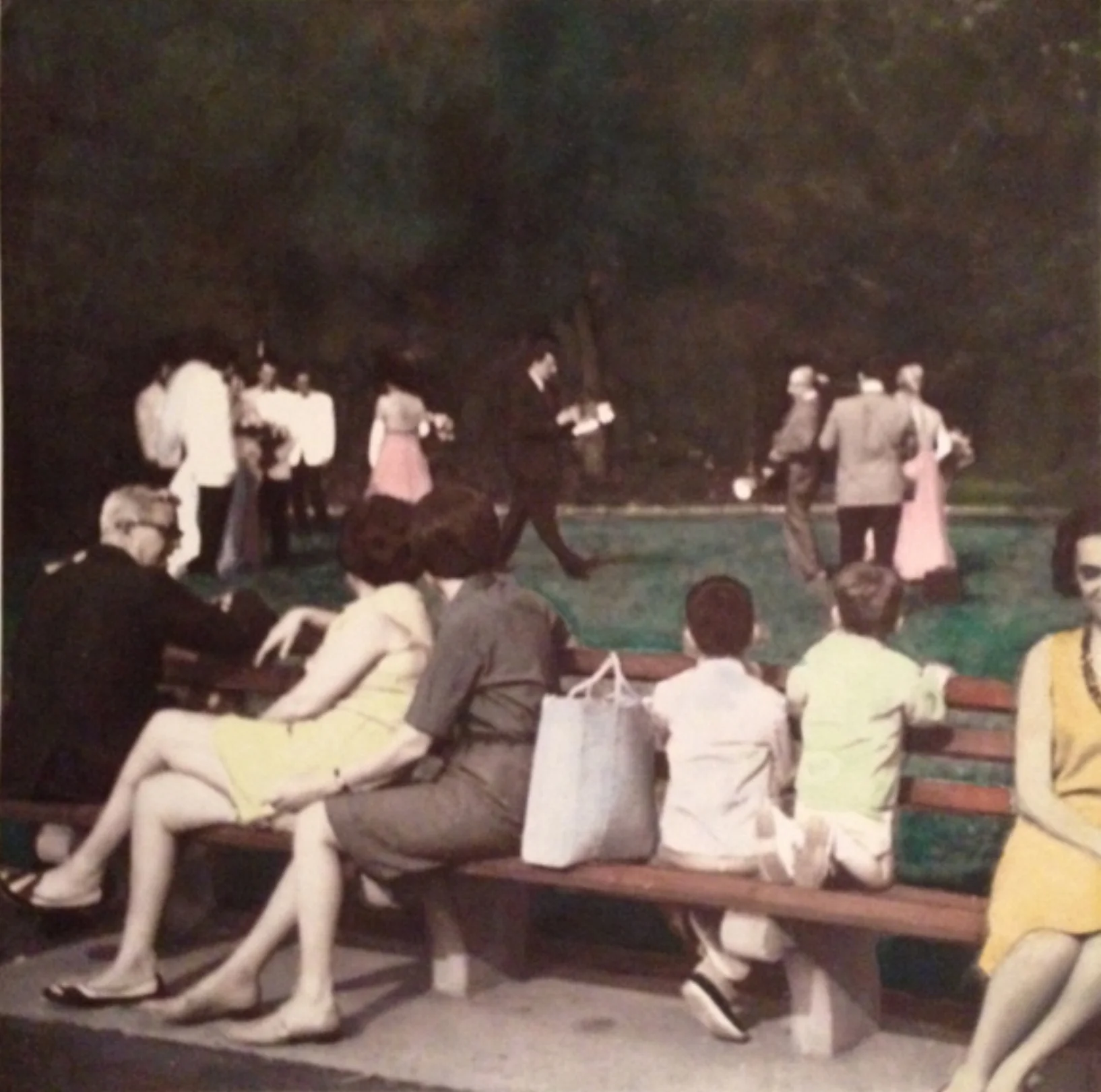 Onlookers, Central Park, 1964