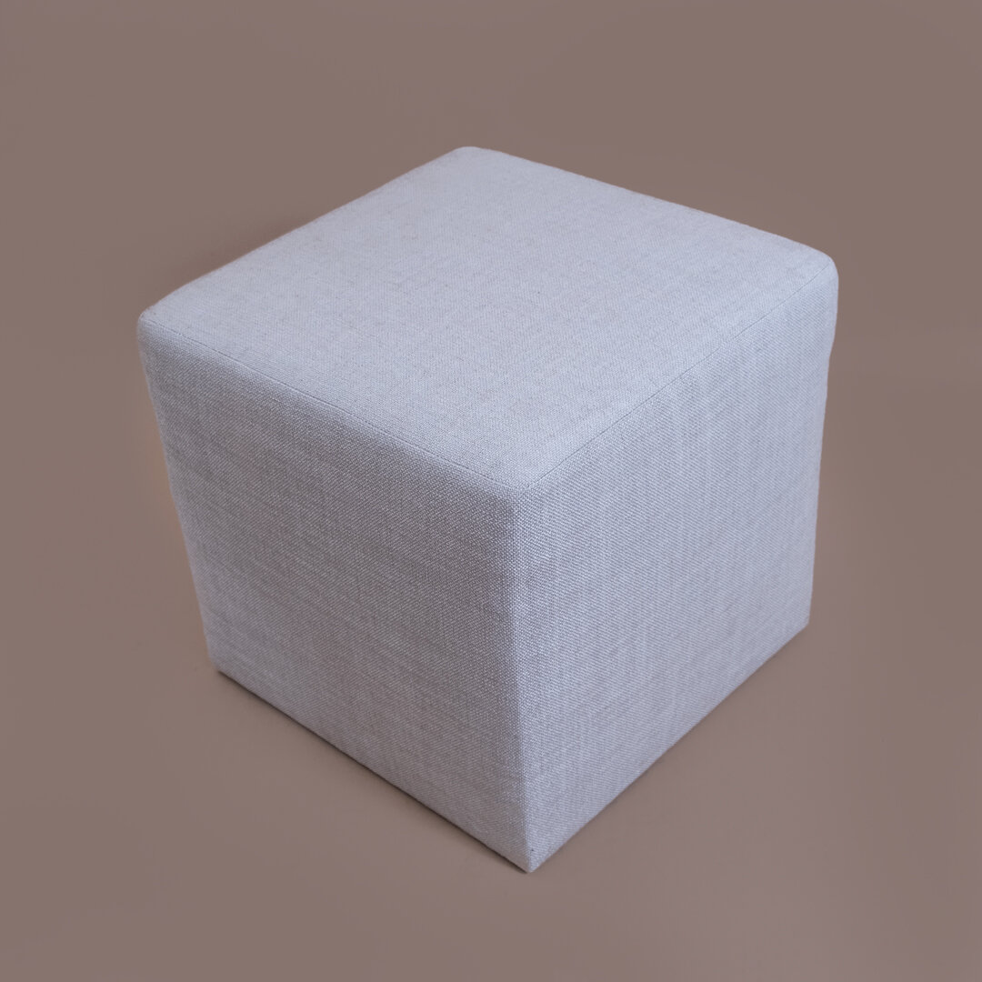Linen Ottoman
