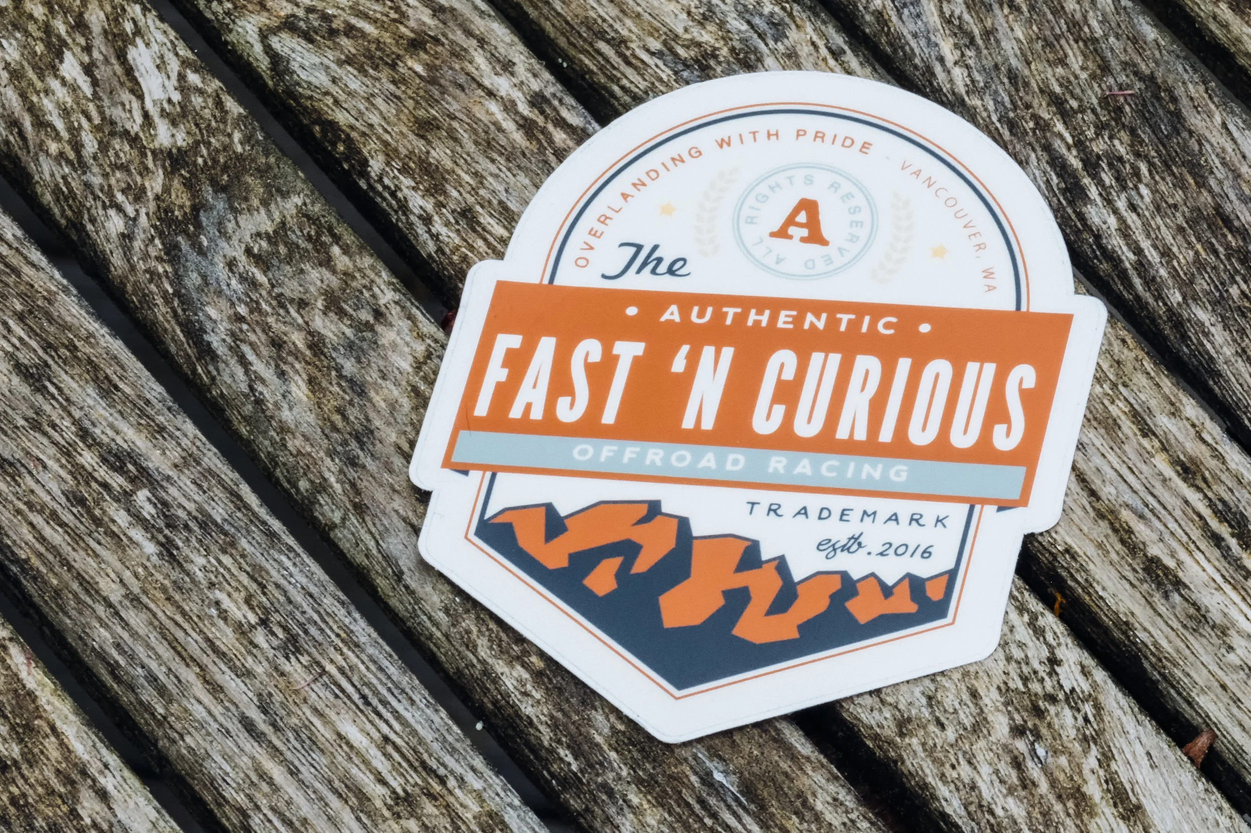 Fast 'N Curious Sticker