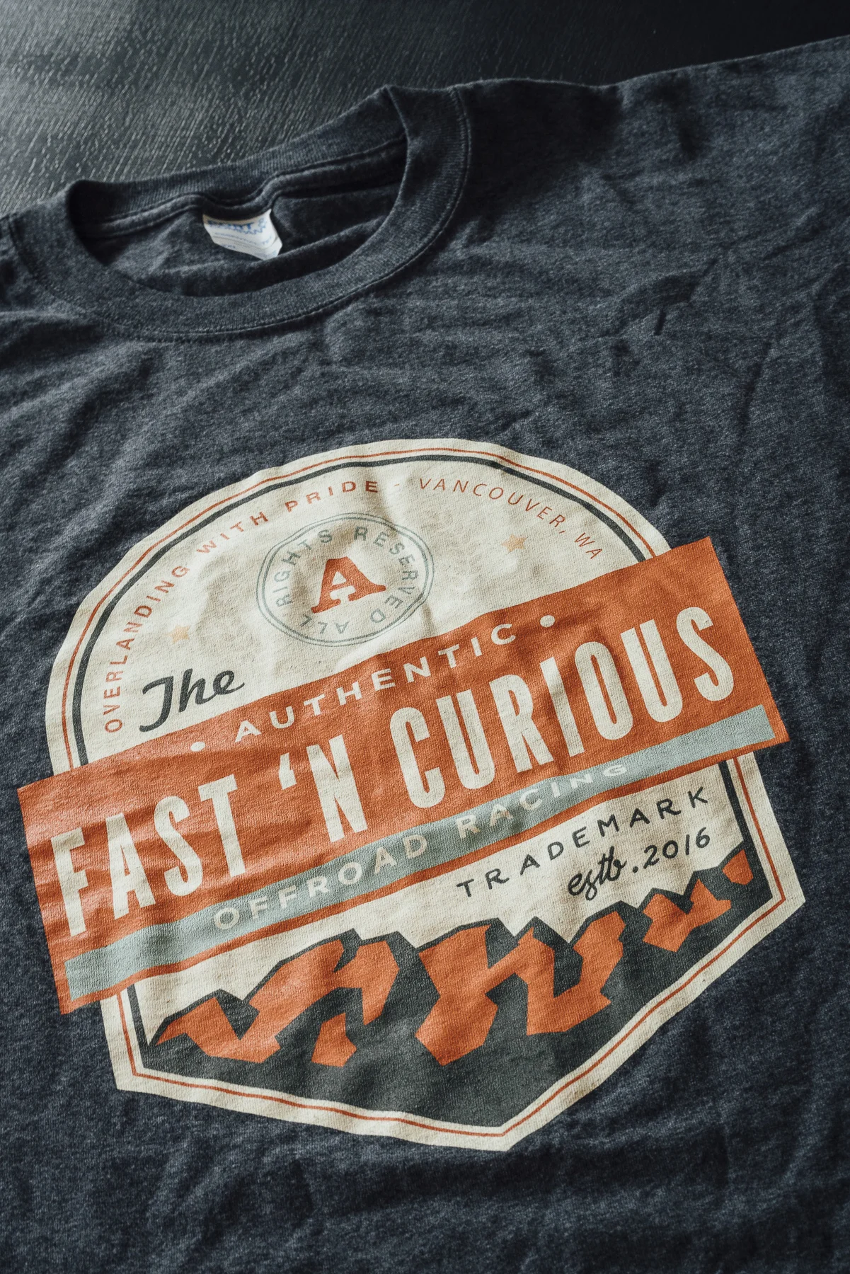 Fast 'N Curious Offroad 2017 Rebelle Rally Shirt