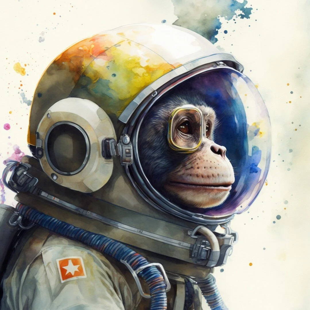 Space Ape
.
.
.
#midjourney #aiart