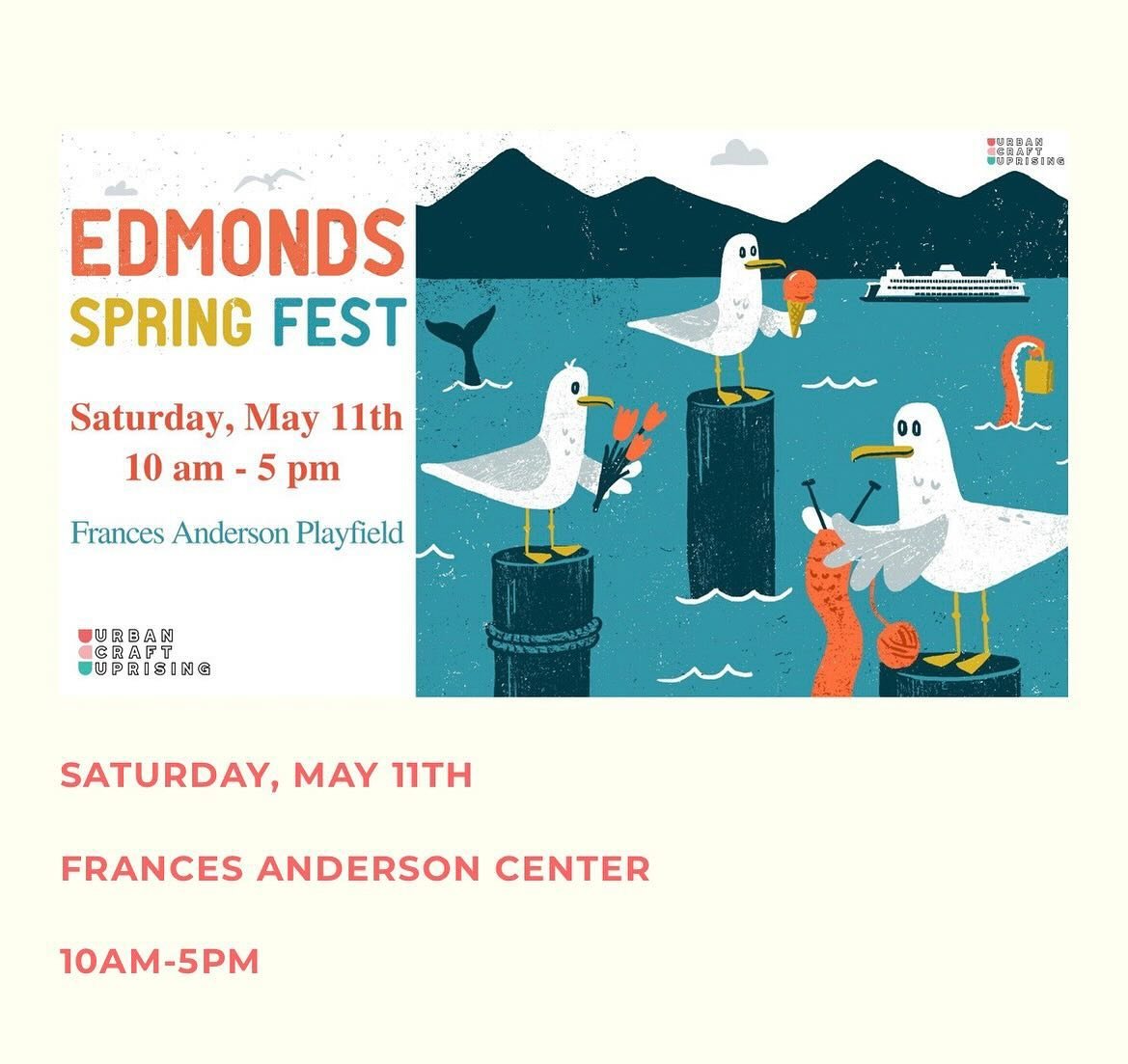 A little reminder that I will be at this event this weekend, hosted by @urbancraftuprising! So if you are in the area, come stop by, say HI! and snag some delicious treats for your ma, or yourself 😁
&bull;
&bull;
#yetichocolates #edmondswa #edmondss