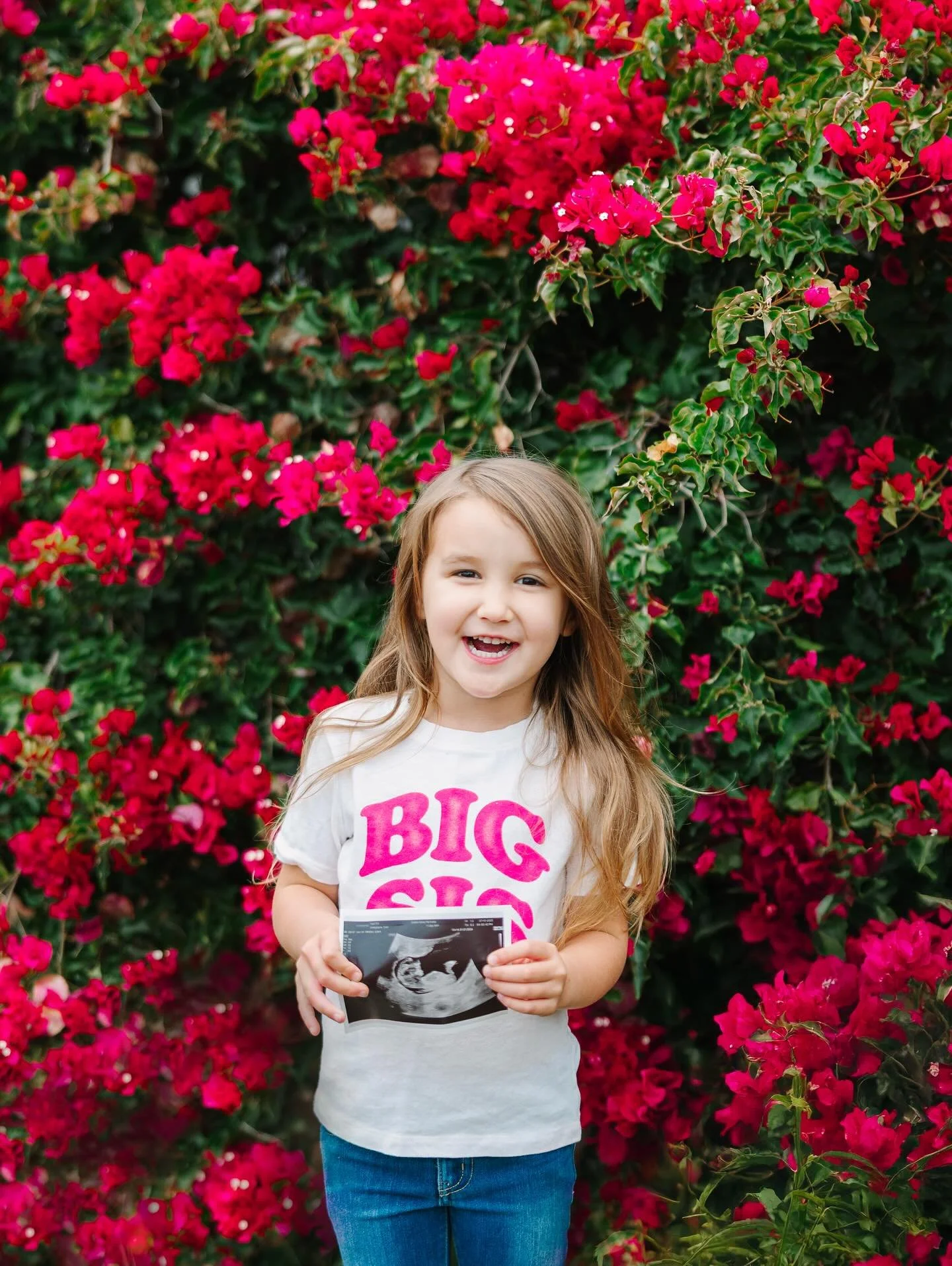 Our girl gang is growing 💕 We&rsquo;re so excited and blessed to share that baby sister will be here in January!