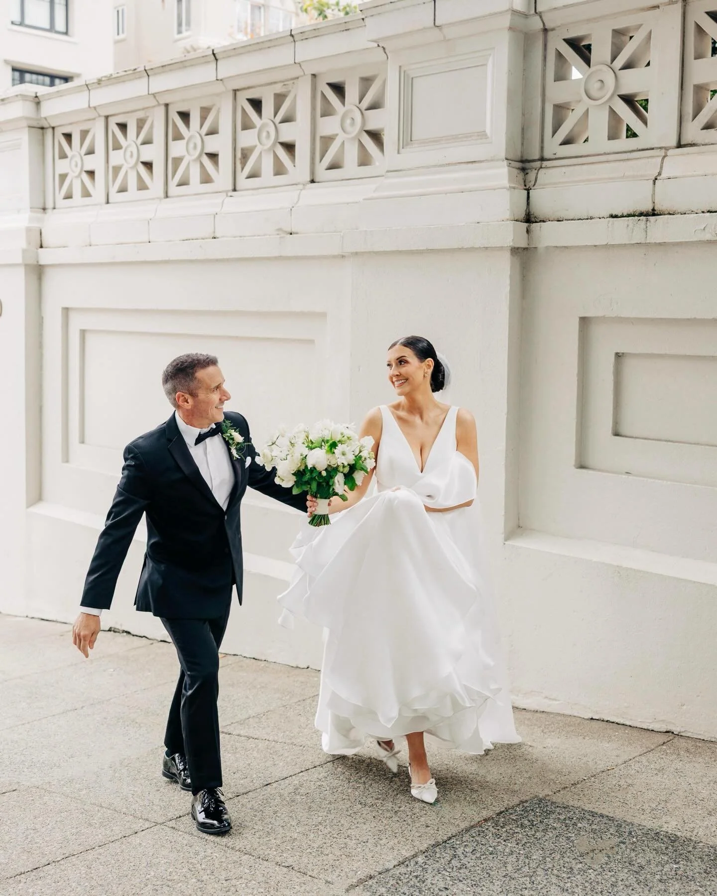 An iconic day for the absolute sweetest couple ✨ What a perfect day it was. Congratulations, Mr. &amp; Mrs. Callenbach! 

Planning : @rileylovesluluweddings
Floral : @adawongdesign 
Hair : @indep_hairstylist 
Beauty : @shanneybeauty 
Gown : @bridal_g