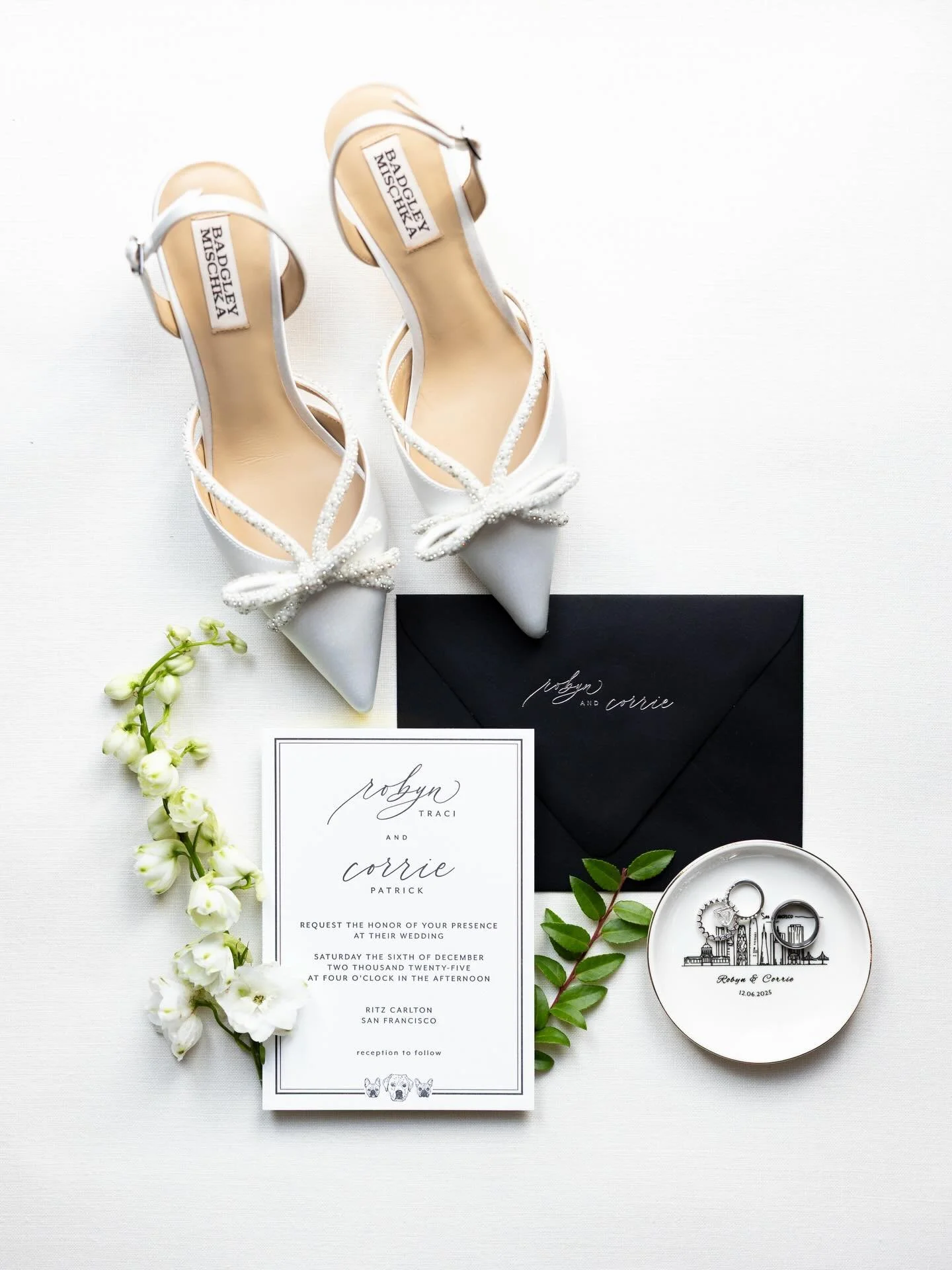 Timeless beauty for Corrie + Robyn&rsquo;s wedding suite by @jkdesigncal 🌿 I don&rsquo;t think I&rsquo;ll ever get over this beautiful day!