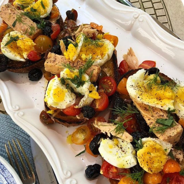 Nicoise Toast