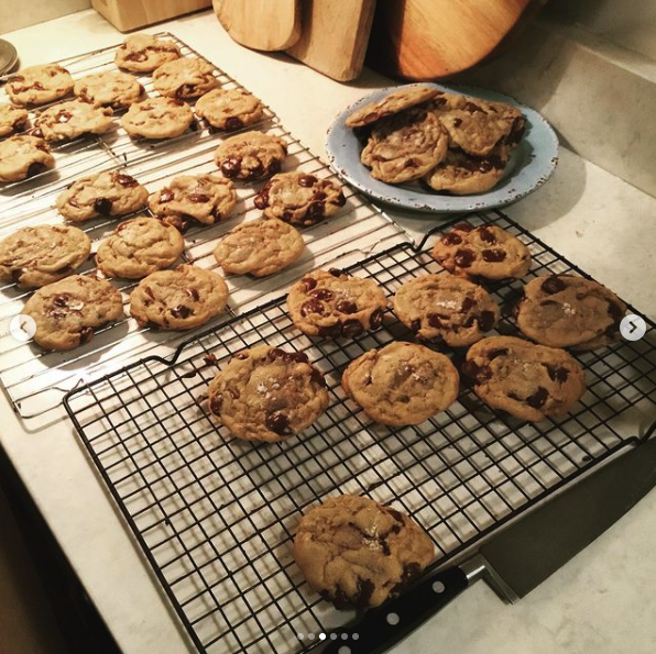 Thick and Chewy Chocolate Chip cookies