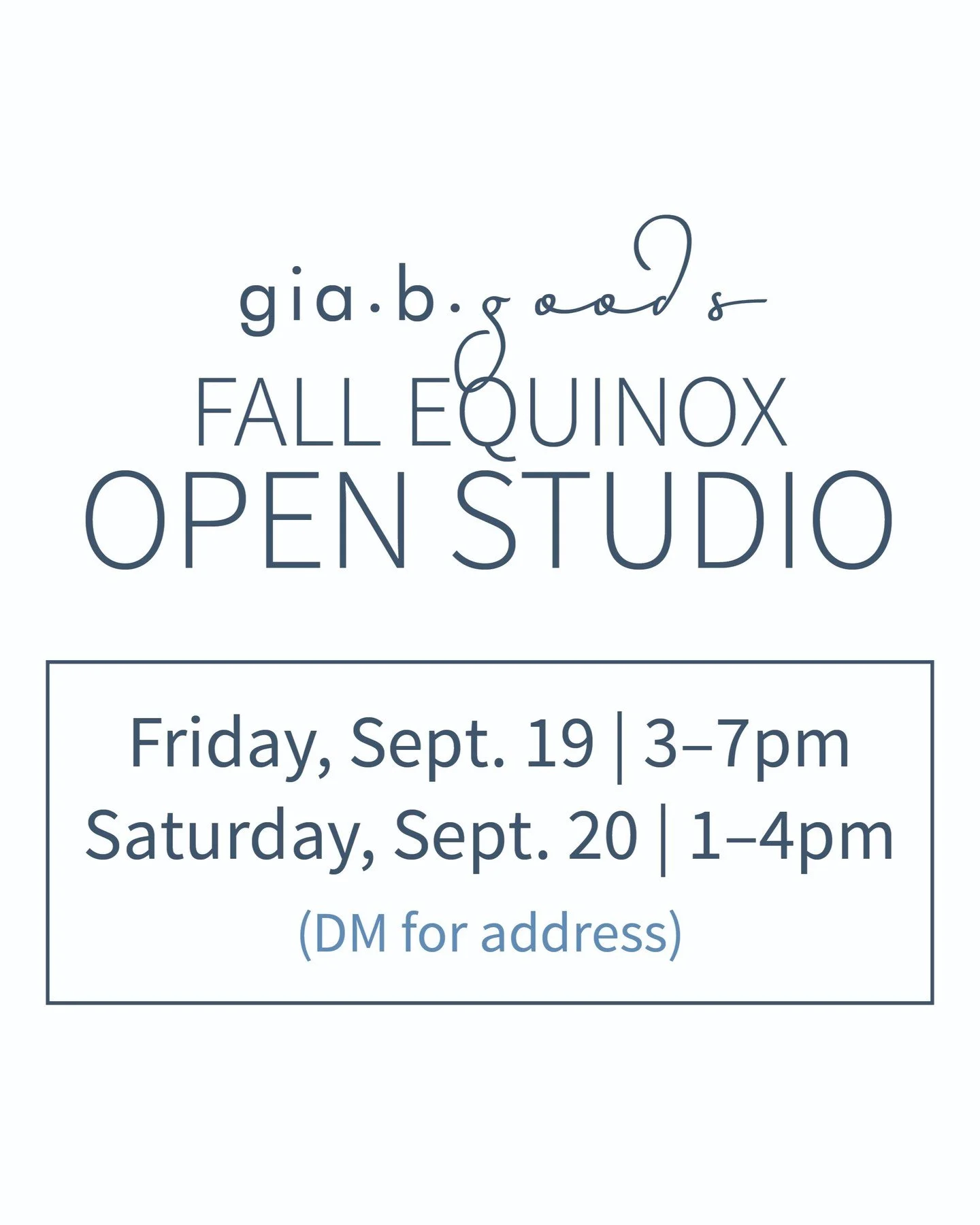 CHECK OUT this Gorgeous Lineup 
for the FALL EQUINOX OPEN STUDIO...

✨ @hannahblountjewelry 
✨ @daniellemelansonacupuncture 
✨ Fresh Fall Arrangements by Fleur
✨ Handmade Pottery by BonWare
✨ Handcrafted, Botanical Skincare by me

Come early, stay aw