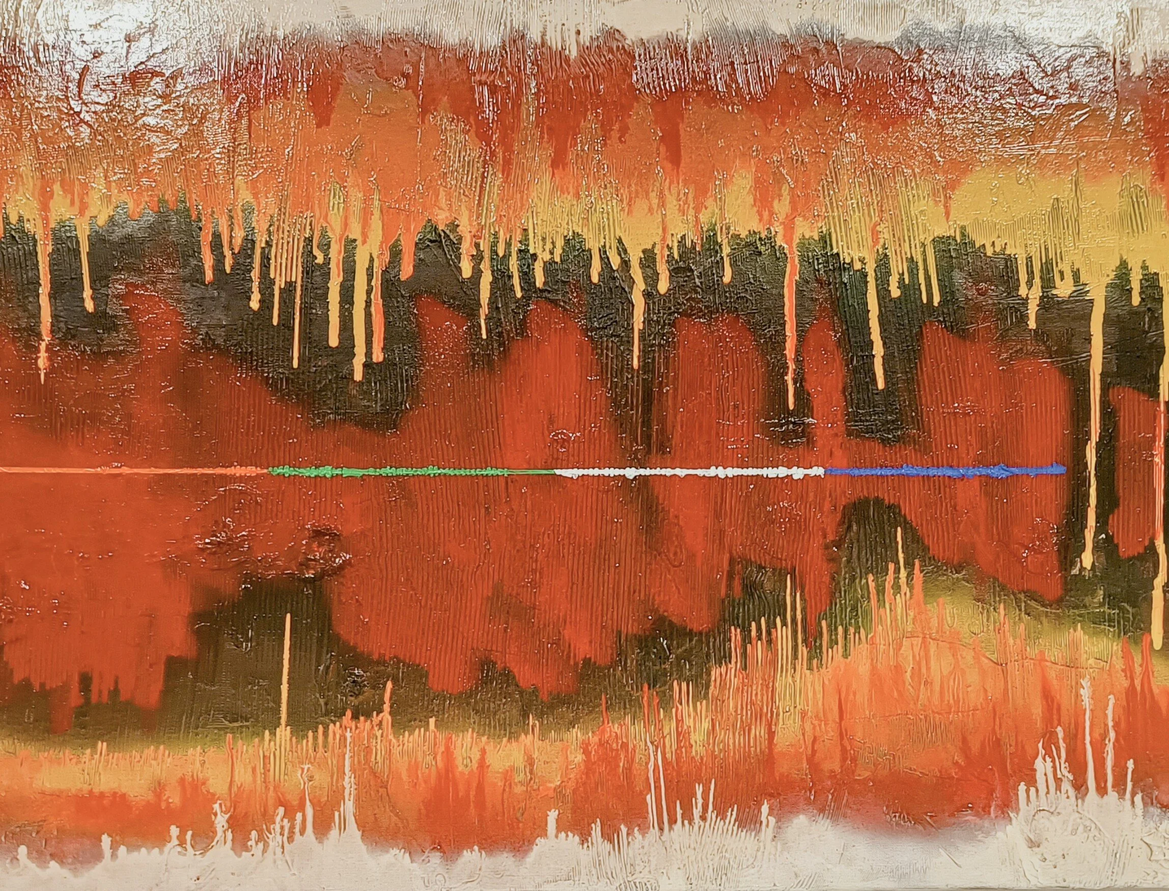 ICU, an original acrylic painting by Adam Hillary — view the Paintings gallery