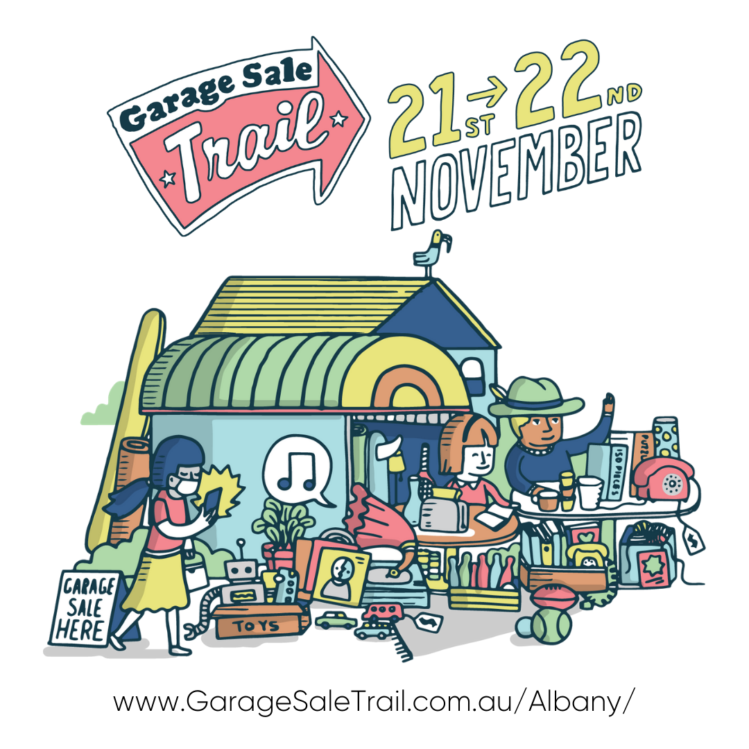 Garage Sale Trail 2020 - Saturday 21 and Sunday 22 November.