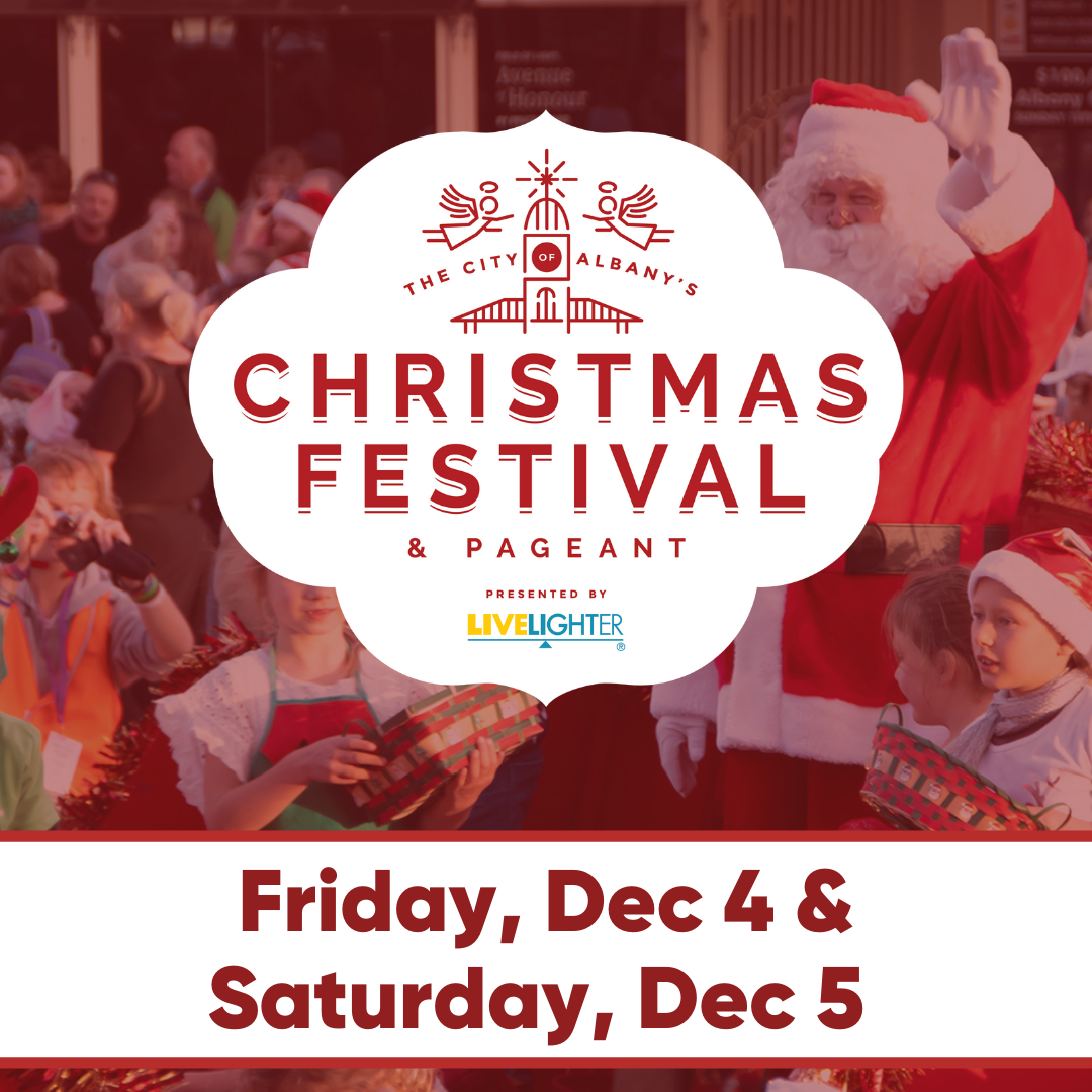 City of Albany Christmas Festival &amp; Pageant this Weekend!