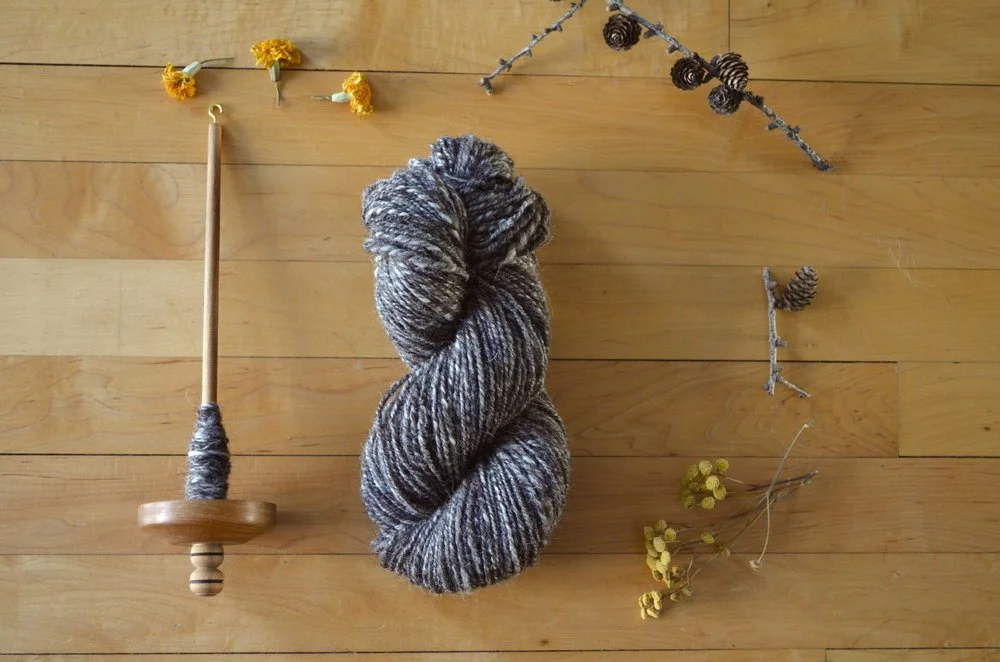 Spinning with a Drop Spindle