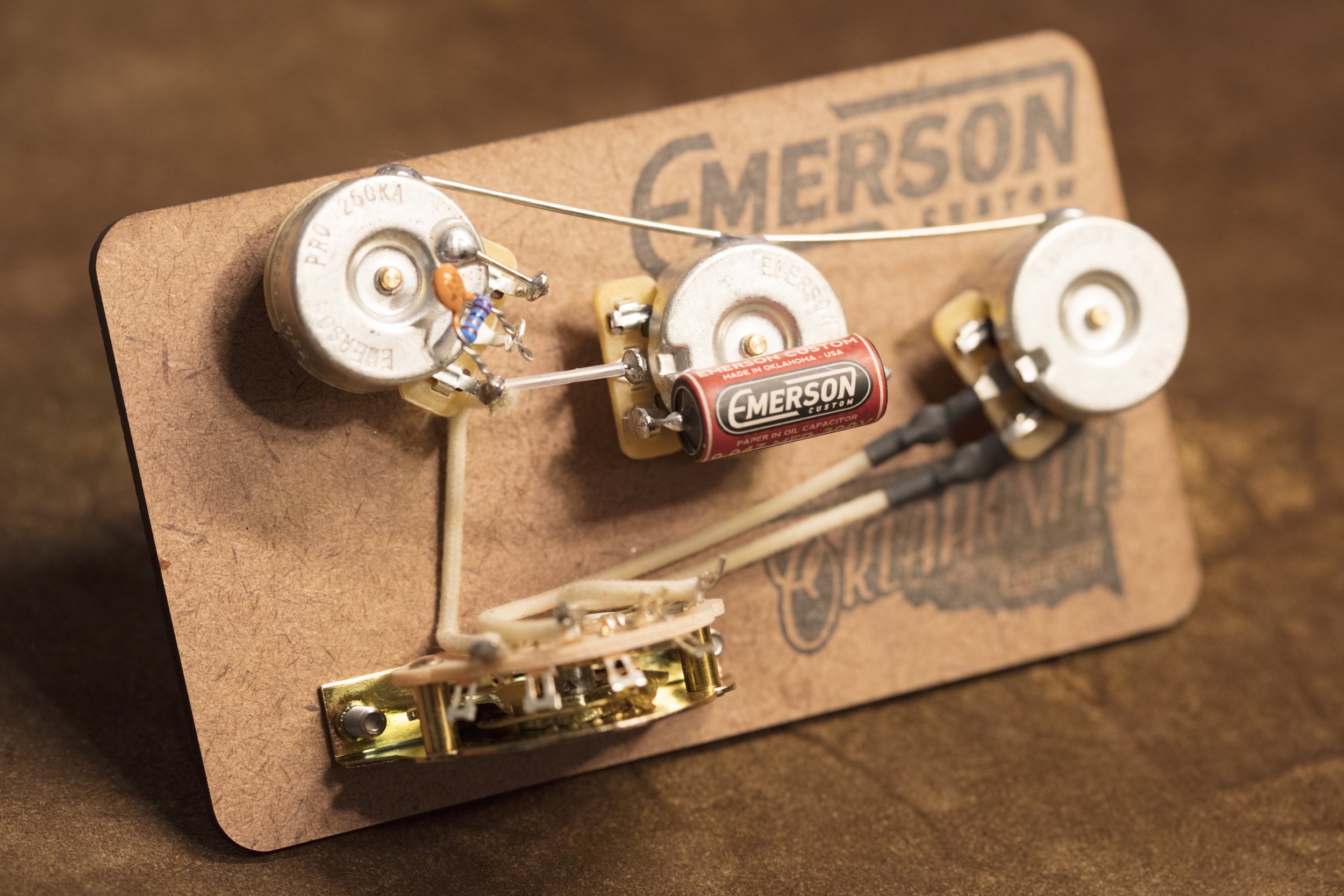 Emerson Custom 5-way Prewired Strat Kit
