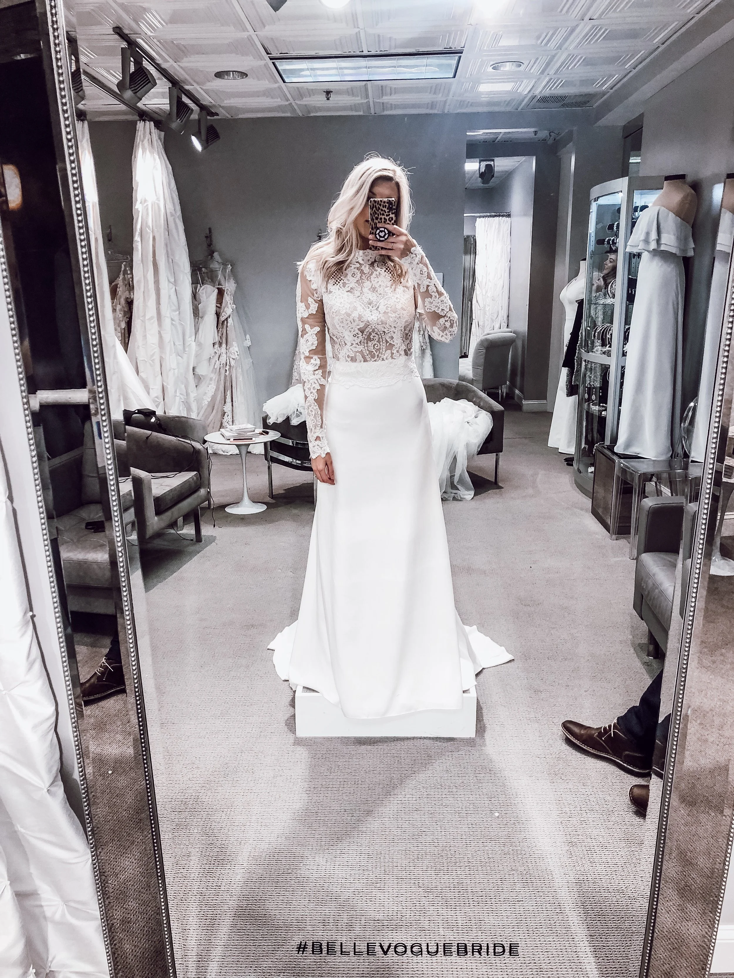 another really versatile option. here is this dress on its own and ill show you it with two different overskirts as well! love the mock neck