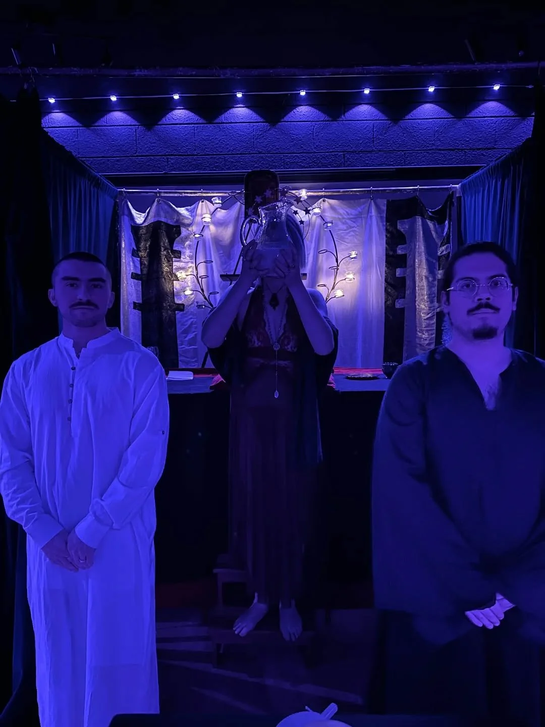 Do what thou wilt shall be the whole of the Law.

Last night, Blue Equinox Oasis celebrated the Feast of the Stars. Many thanks to all those who came out to join us in fellowship, and a very special thanks to our wonderful ritual team for your hard w