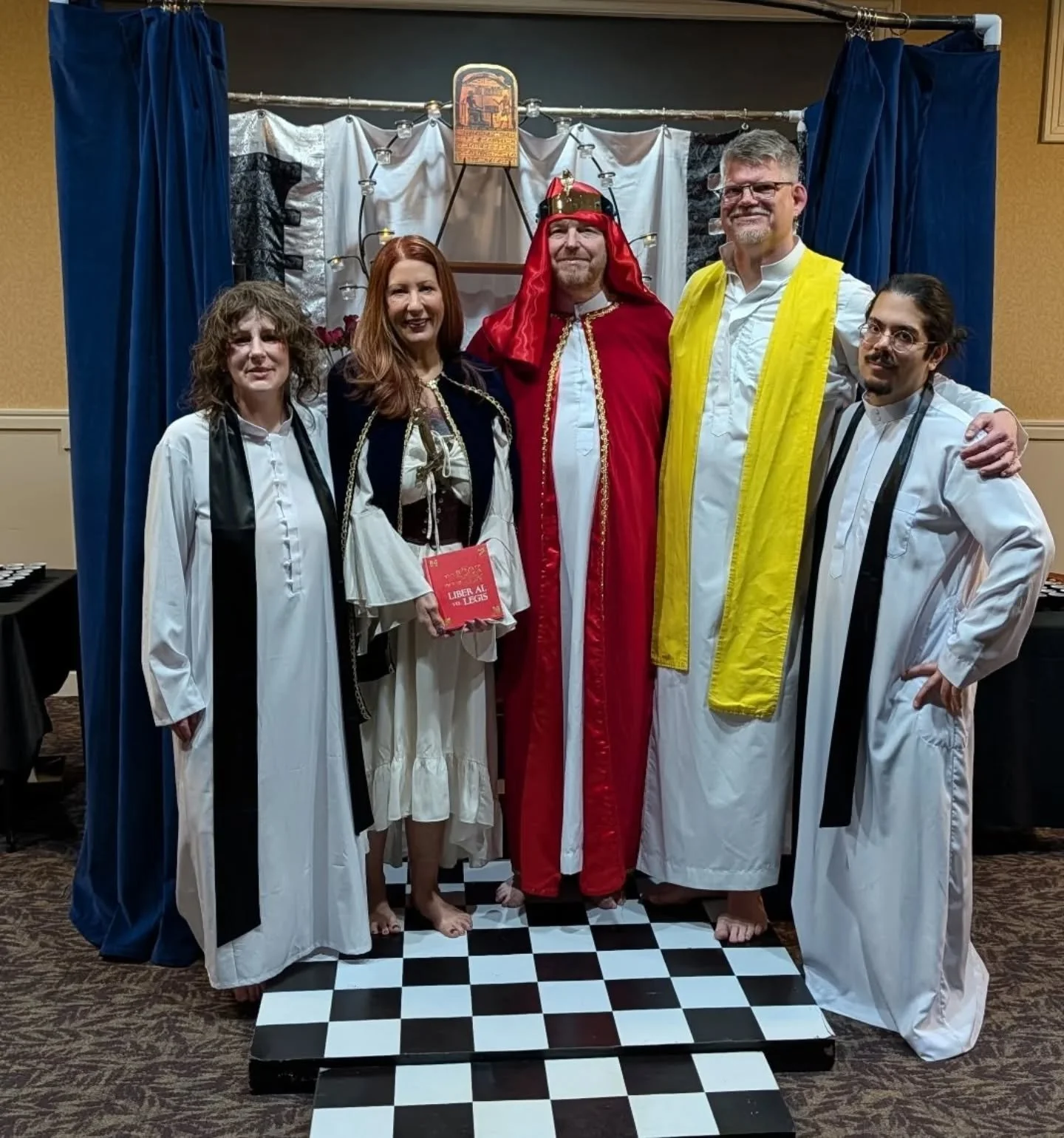 Do what thou wilt shall be the whole of the Law.

This past weekend, Blue Equinox Oasis had the pleasure of celebrating the Gnostic Mass at Convocation 2026. Later that evening, we put on our finest and danced the night away at the Convocation Ball!
