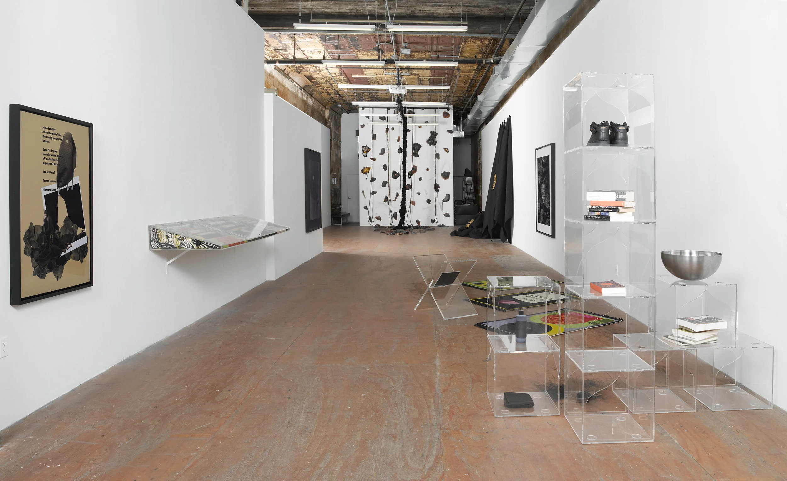 Reading Room, on Purpose, at Participant INC., NY, installation overview, 2017