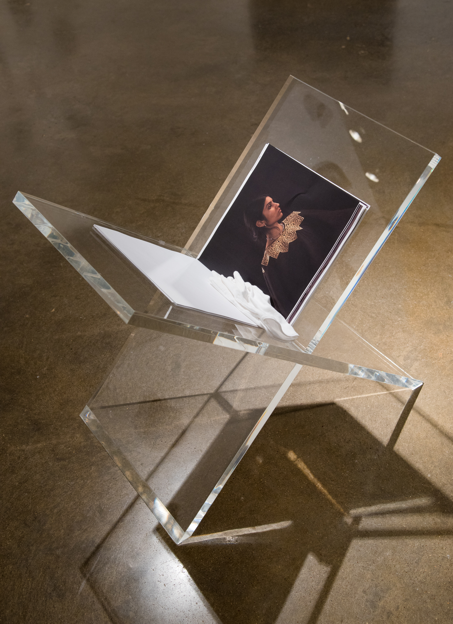 Core-On ('core dash on'), Handmade book of process images and text, 11 × 11 in, 2017