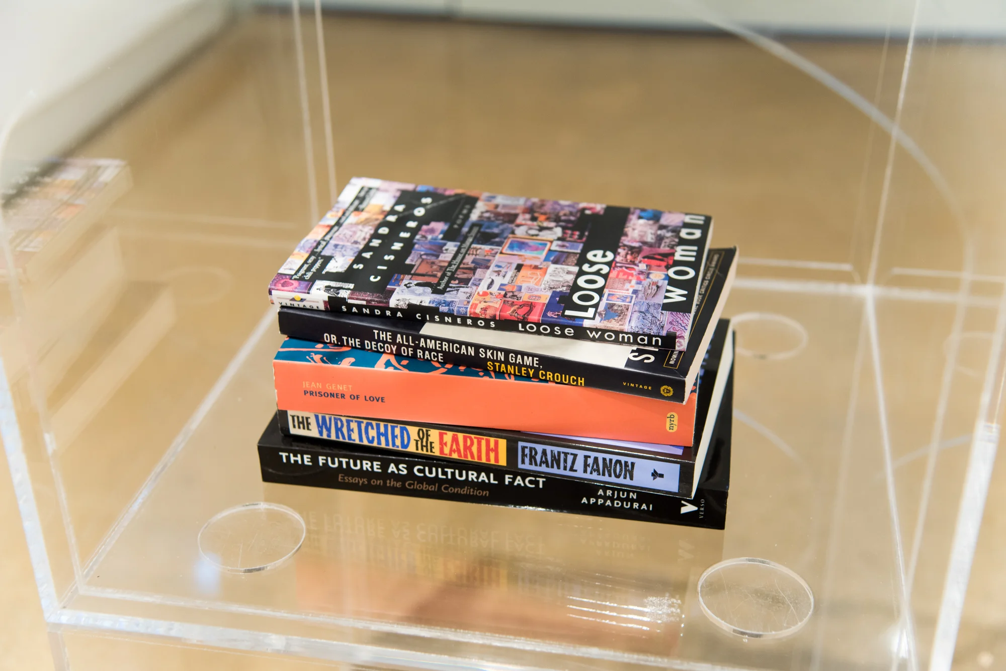 Books of Research, Stack of books selected by the artist, 2017