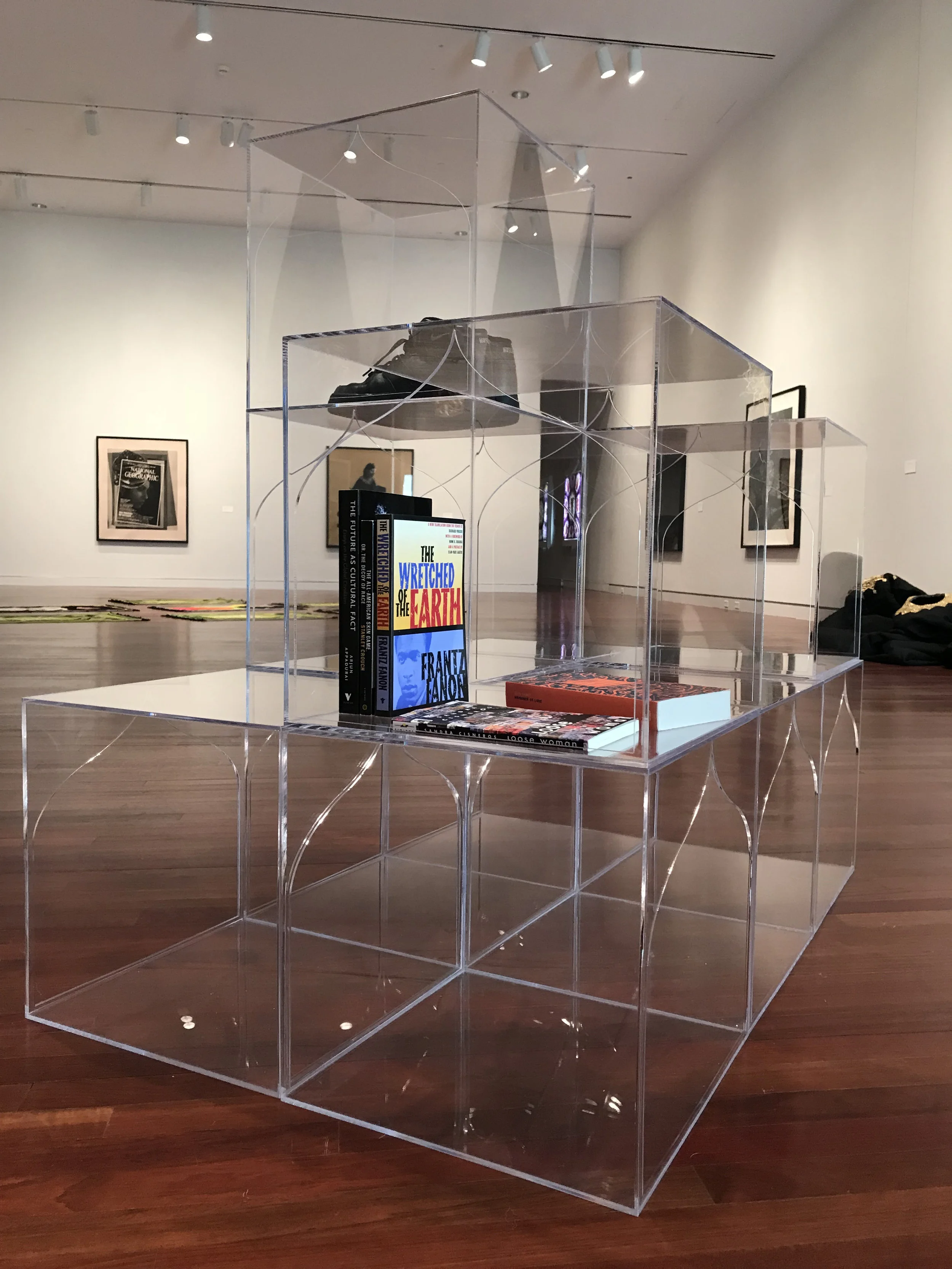 Fine Art Contemporary at Colorado Springs College, CO, 2018, each section is 15 x 15 x 15 inches