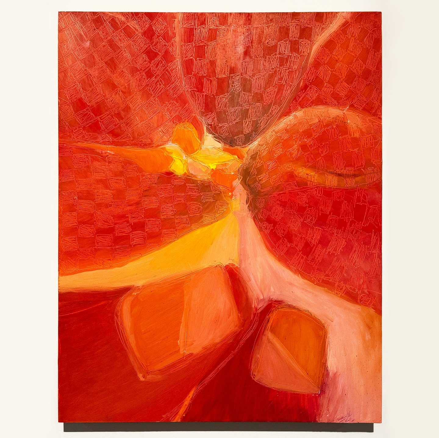 Holding Coral, 2025
oil paint on wood panel, 16 x 20 inches

This work is on view in an amazing group show called:
Numbers at SALMA SARRIEDINE

Contributing artists include: Osama Said, Emad Hendrik Ette, Ellery Neon/Hugo Gyrl, Haifa Bint Kadi, RIDIK