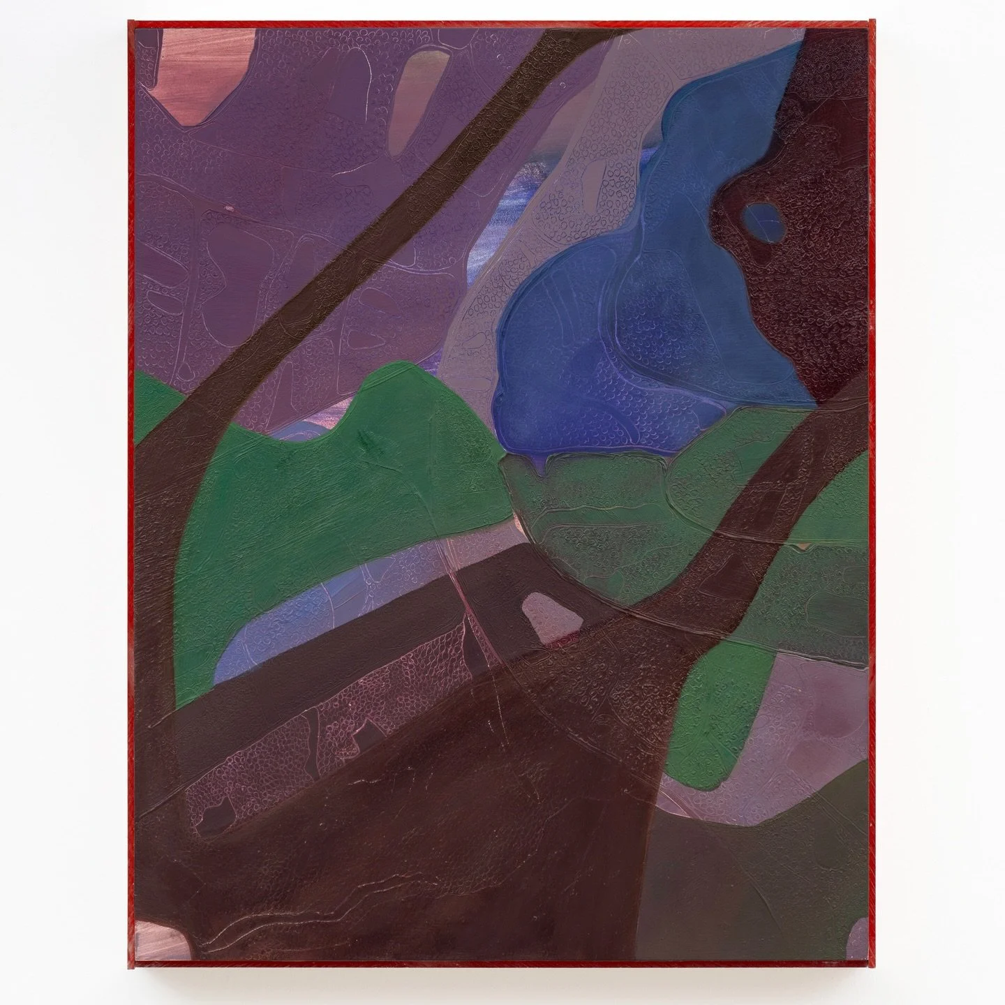 Verso, Rose Gold, 2025
Oil on wood panel, lucite artist frame 
14 x 11 x 1.5 inches 

On view at @niruratnamgallery unit December 13th.
Come see, don&rsquo;t miss. 💎💙

Photo Credit : Damian Griffiths