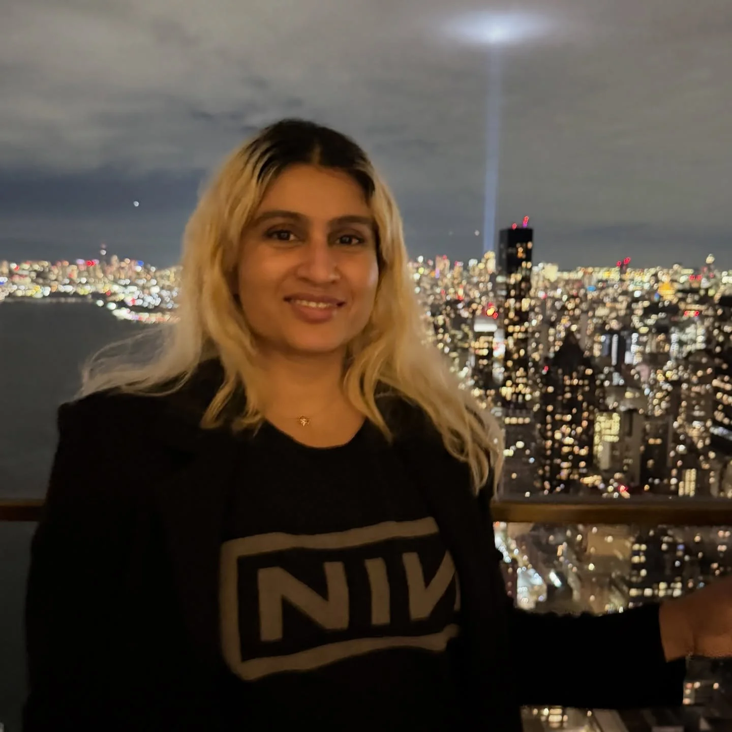 Loving nyc again via a @lanvin party. Being settled being myself being #trentreznor #nin @baseerakhan #baseerakhan