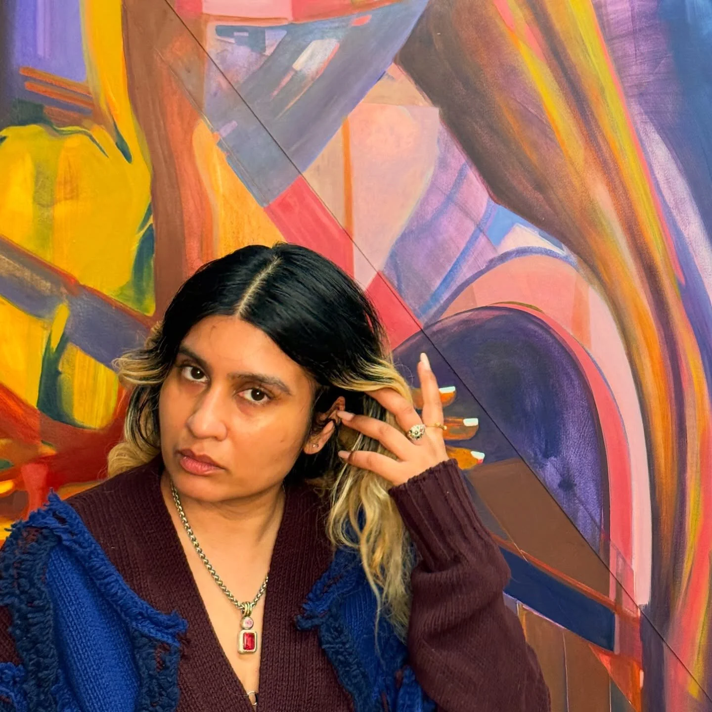 Please join me this Friday, April 10, 2026 @ruttkowski68 
in Tribeca, NYC for #WetheStructures . I&rsquo;ll share new works and works that you know. Come thru. 

April 10th, 6-8pm opening 
46 Cortlandt Alley, New York, NY 10013

@baseerakhan , Februa