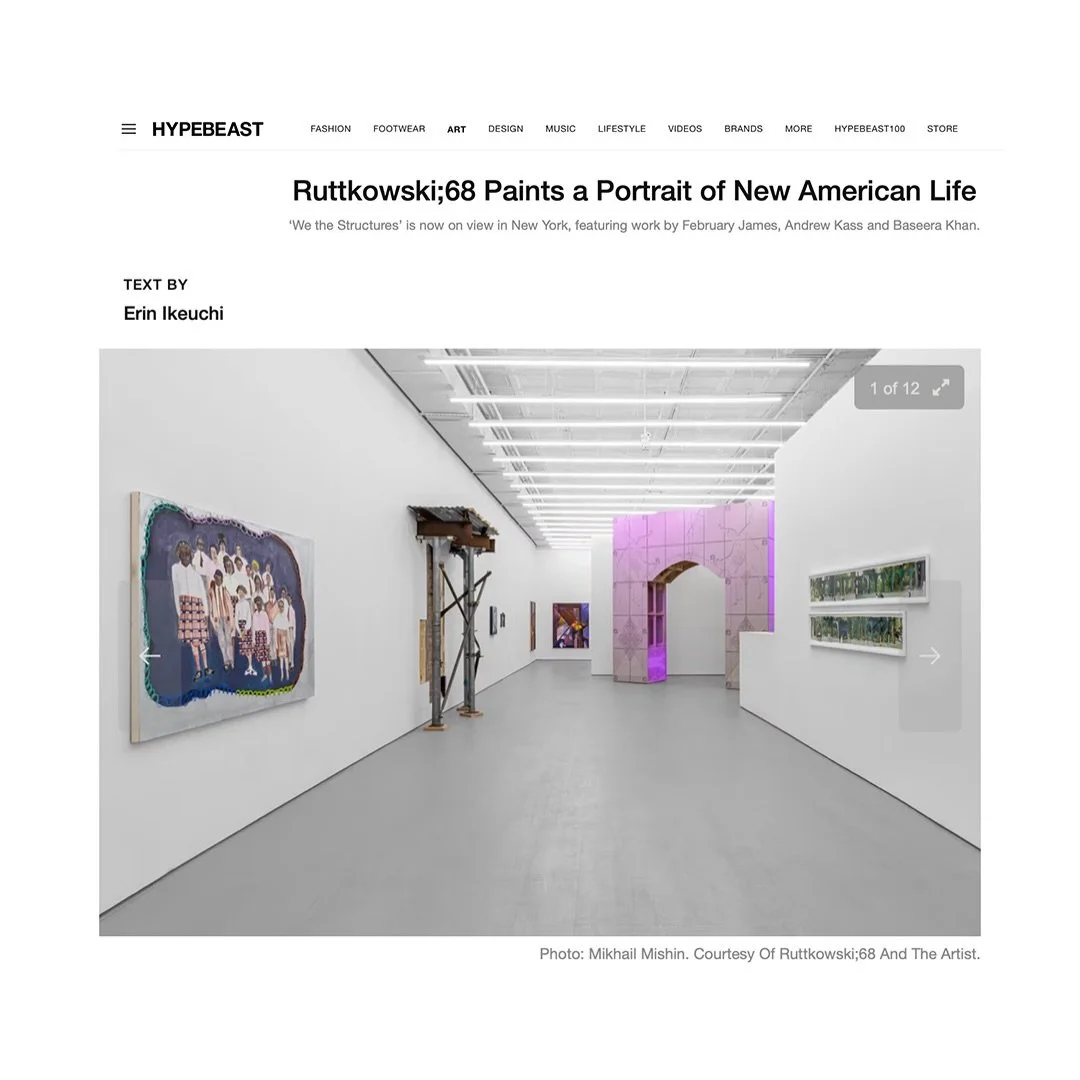 Saturday, May 9th, 2026 is the last day to view #WeTheStructures @ruttkowski68 in NYC. 

Noon to 6pm - I might be around, come say goodbye. 

&ldquo;As the United States approaches its 250th anniversary, art institutions across the country are offeri