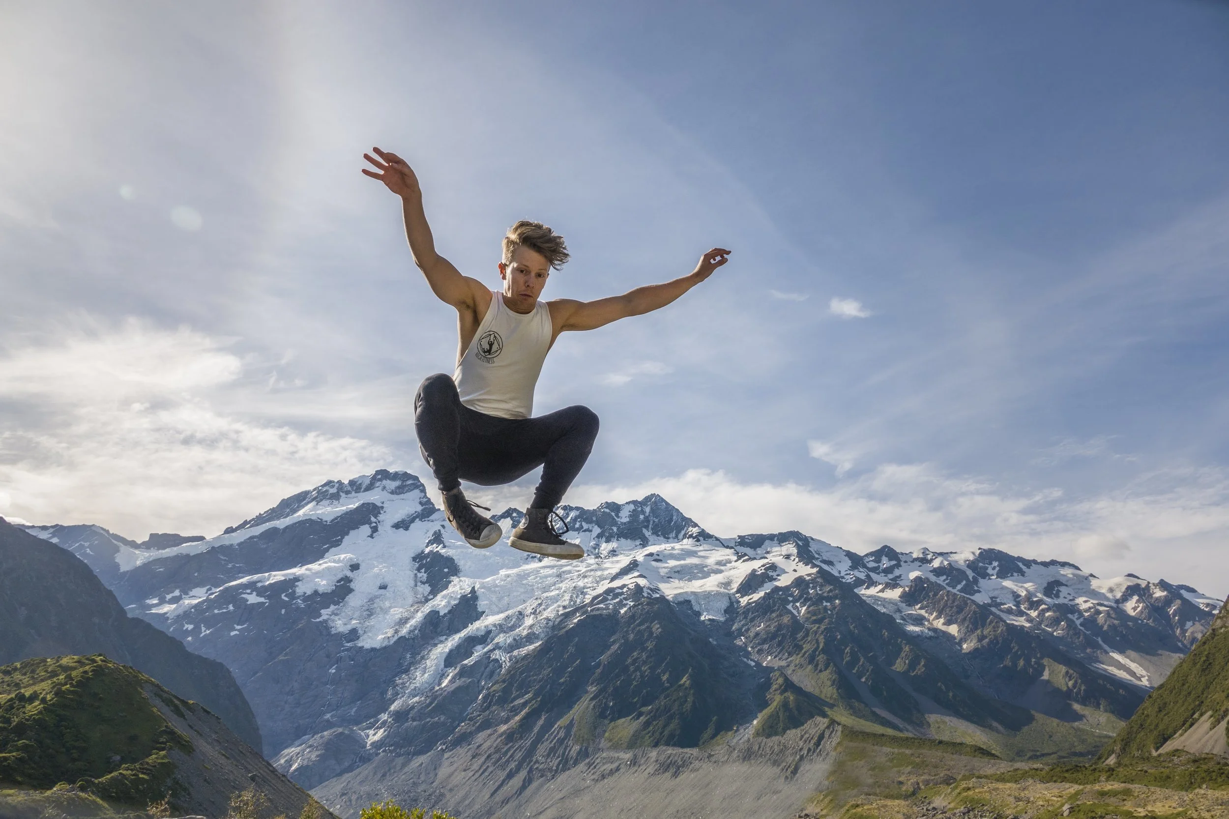 Finally jumping mountains
