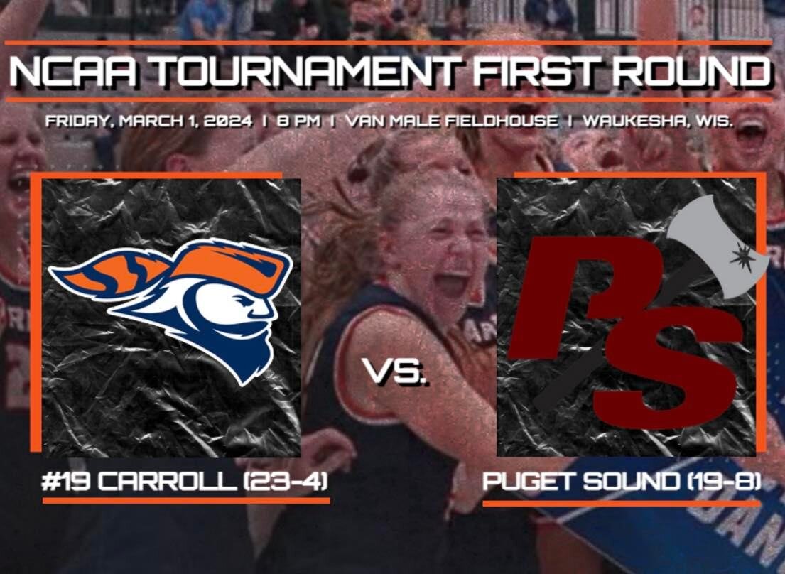 TONIGHT at 8pm we&rsquo;re having a WATCH PARTY to cheer on the Carroll University Women&rsquo;s Basketball team as they battle it out in the NCAA TOURNAMENT! 🏀

Come cheer on the team and watch history be made! 🏆