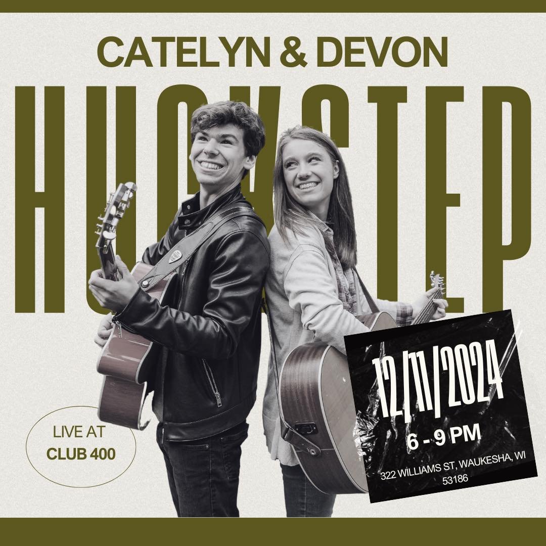 Wrap up Giving Month with all of us at Club 400!

We will have live music by Catelyn &amp; Devon Huckstep playing from 6-9 pm and Raised Grain beers featured on tap!

With a toy donation to the Christmas Clearing Council, you'll be included in our ra