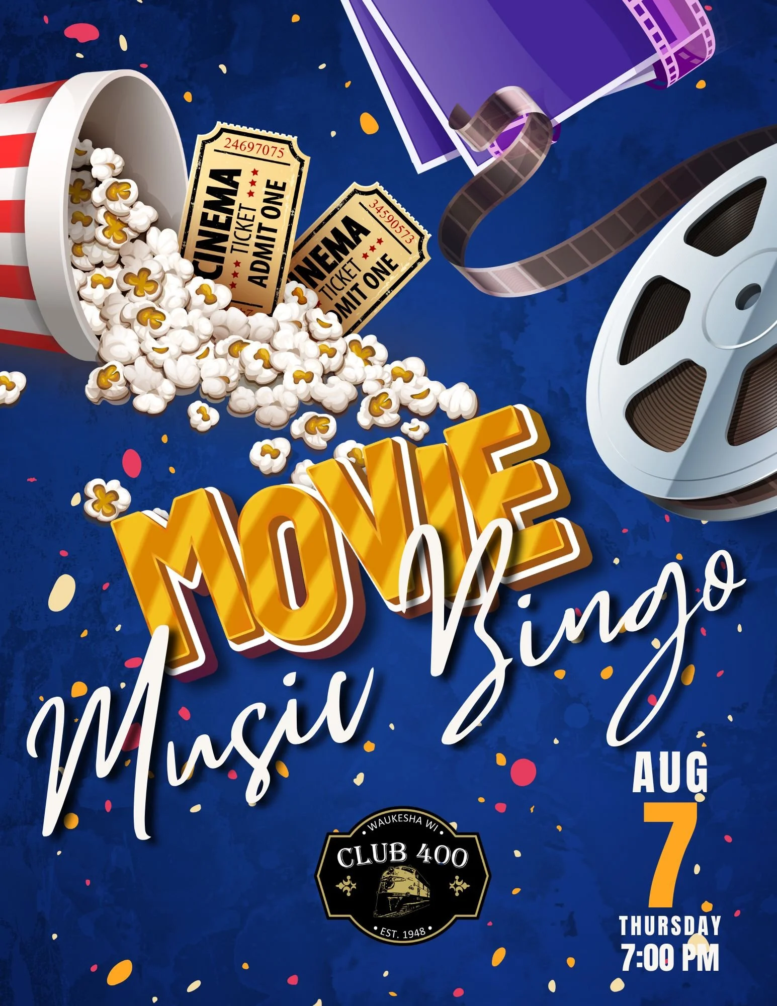 TuneMaster Music Bingo & Wing Night 🎼 🍗