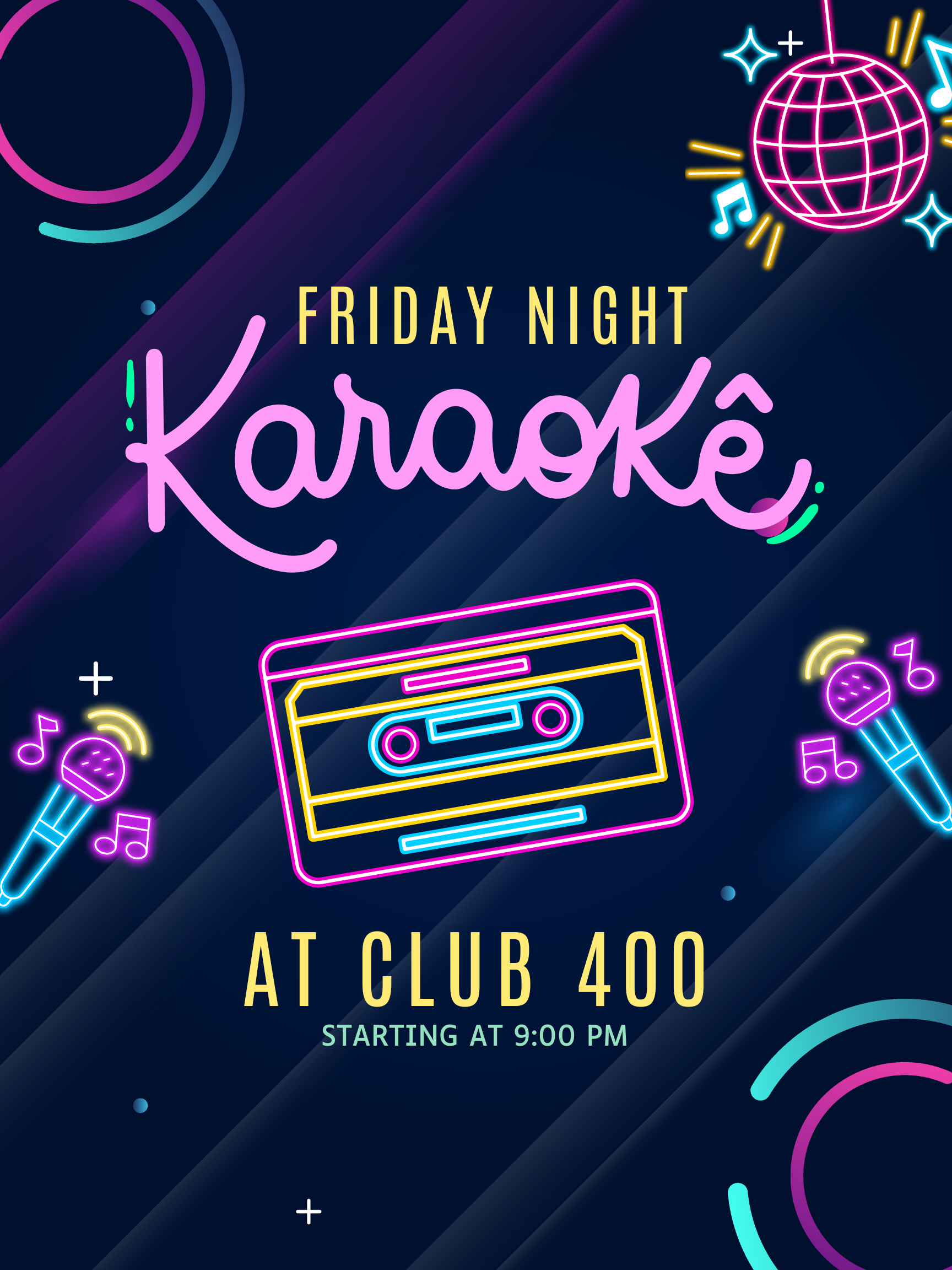 Karaoke Night  🎵