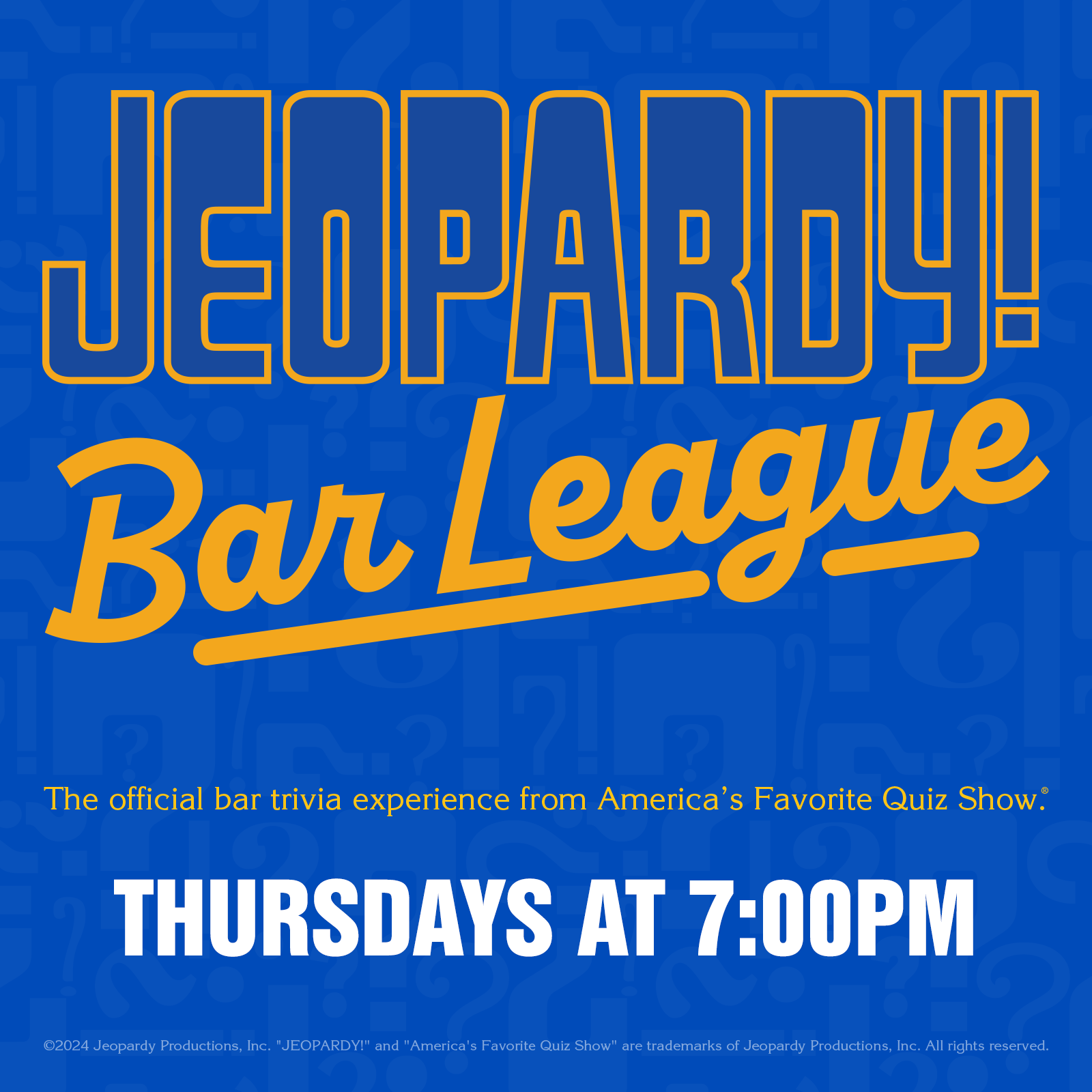JEOPARDY!® Bar League at Club 400