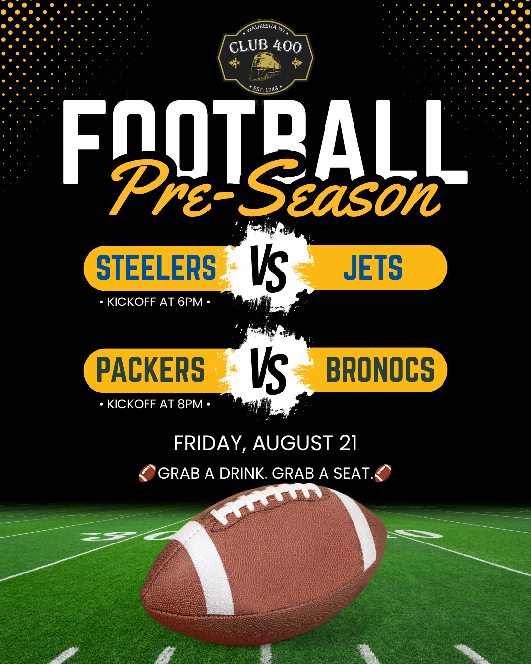 Preseason Football Doubleheader