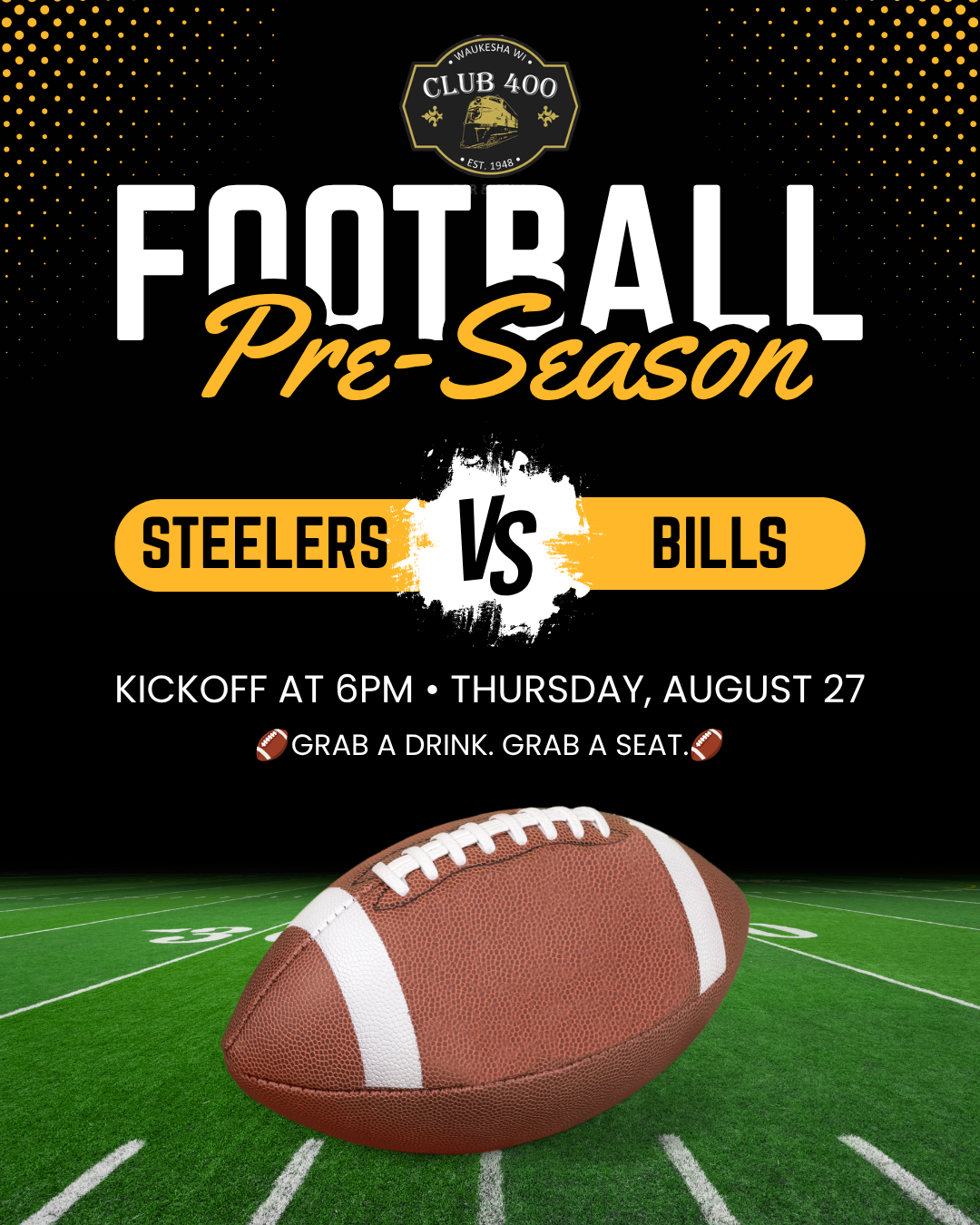 Preseason Football: Steelers vs. Bills