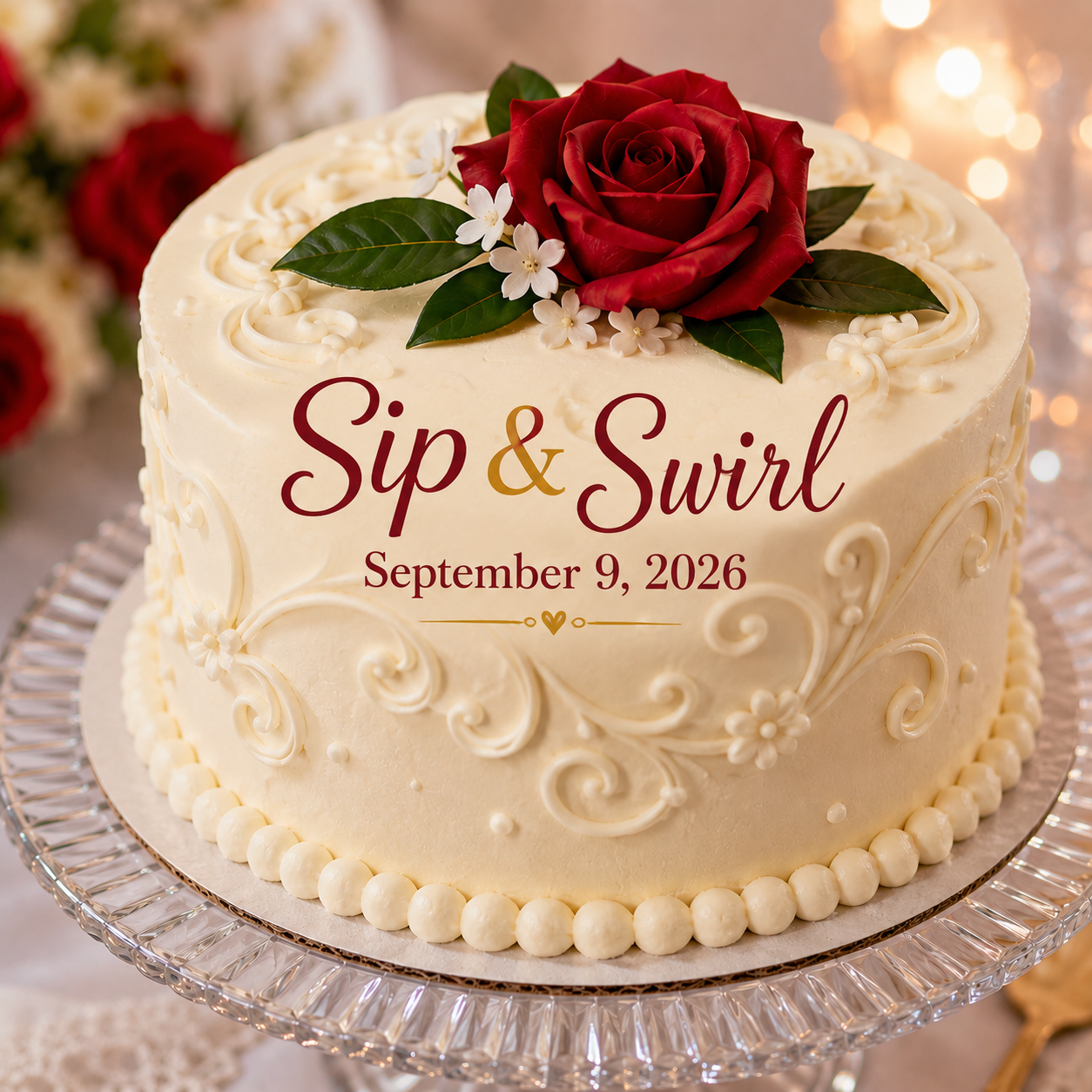 Sip &amp; Swirl Cake Workshop 🎂