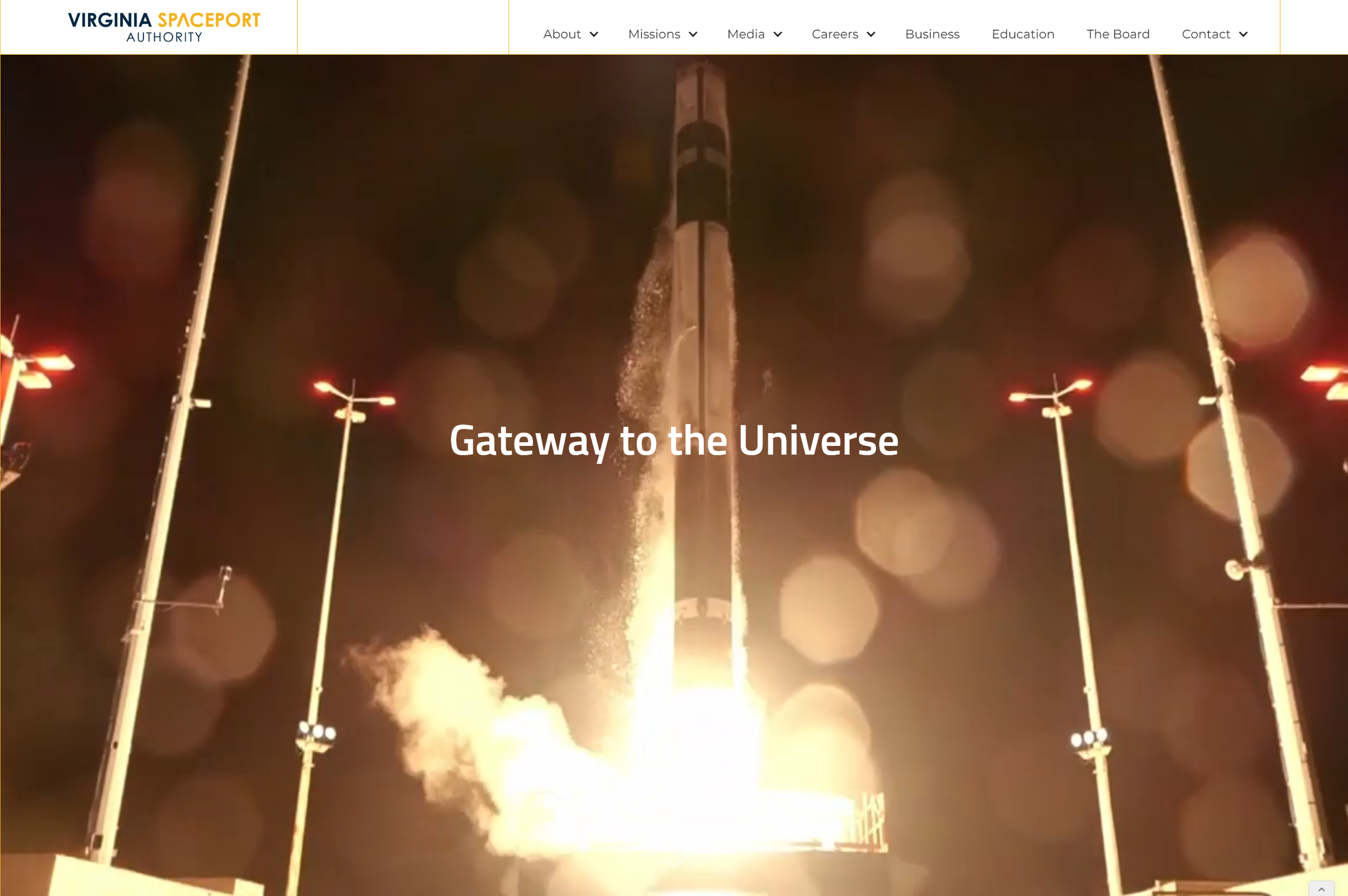 Virginia Spaceport Authority Website