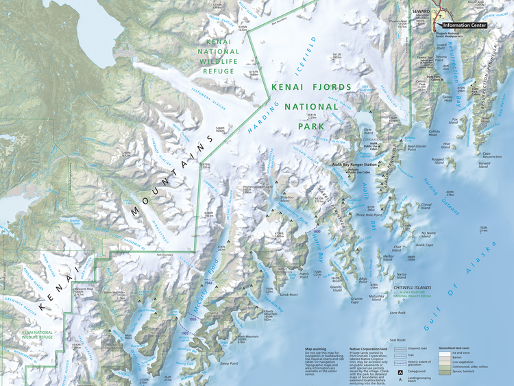 Kenai Fjords National Park and Our Primary Cruising Destination