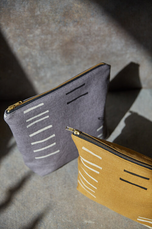 'Birch' Linen Washbag