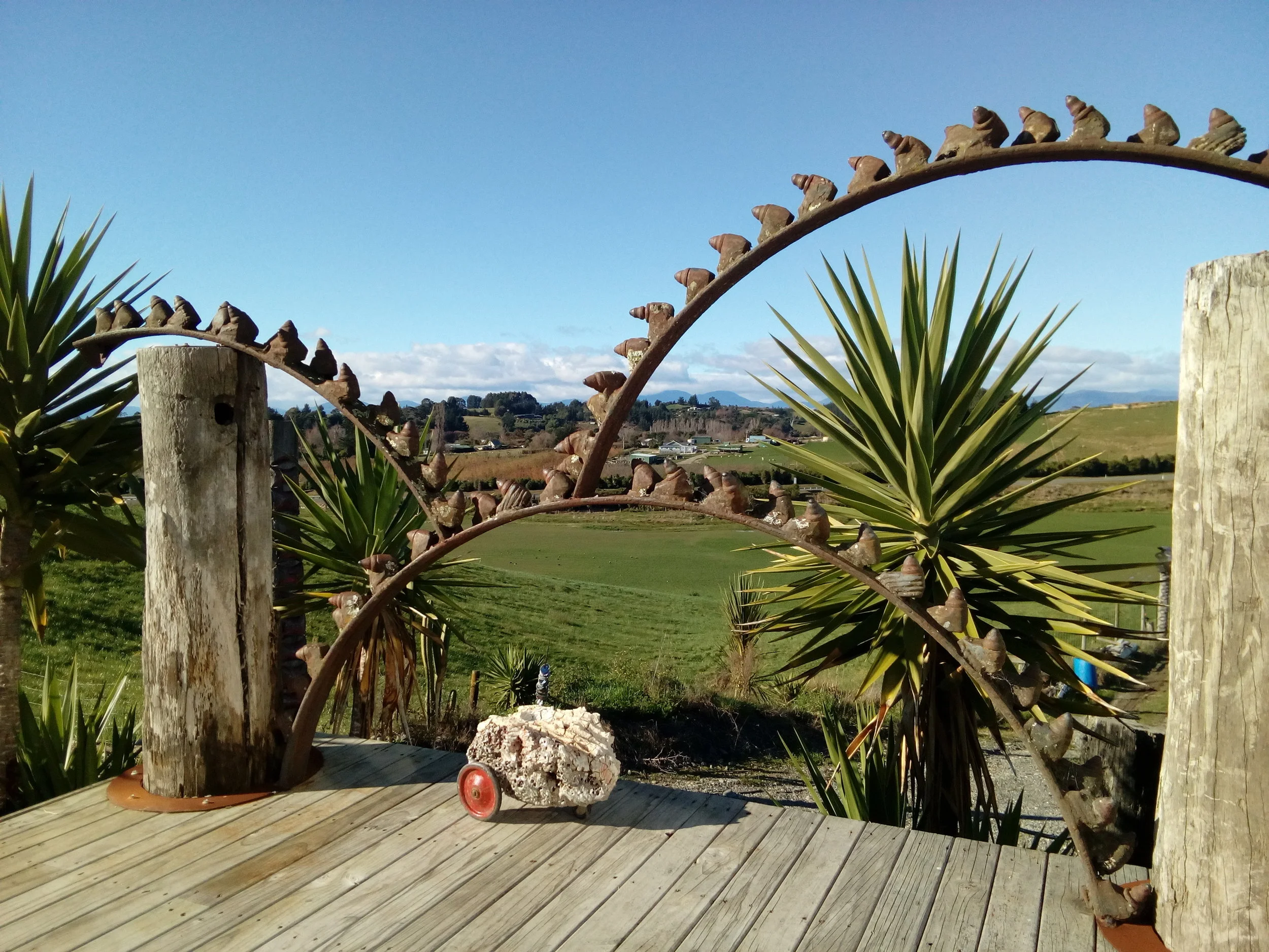 A new pottery studio on the trail