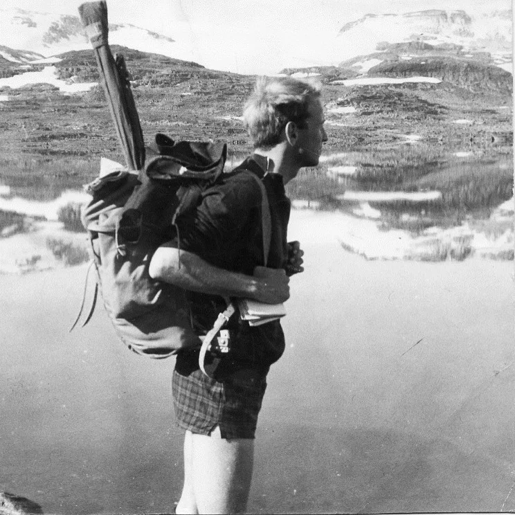 Han ville gi meg teltet sitt.