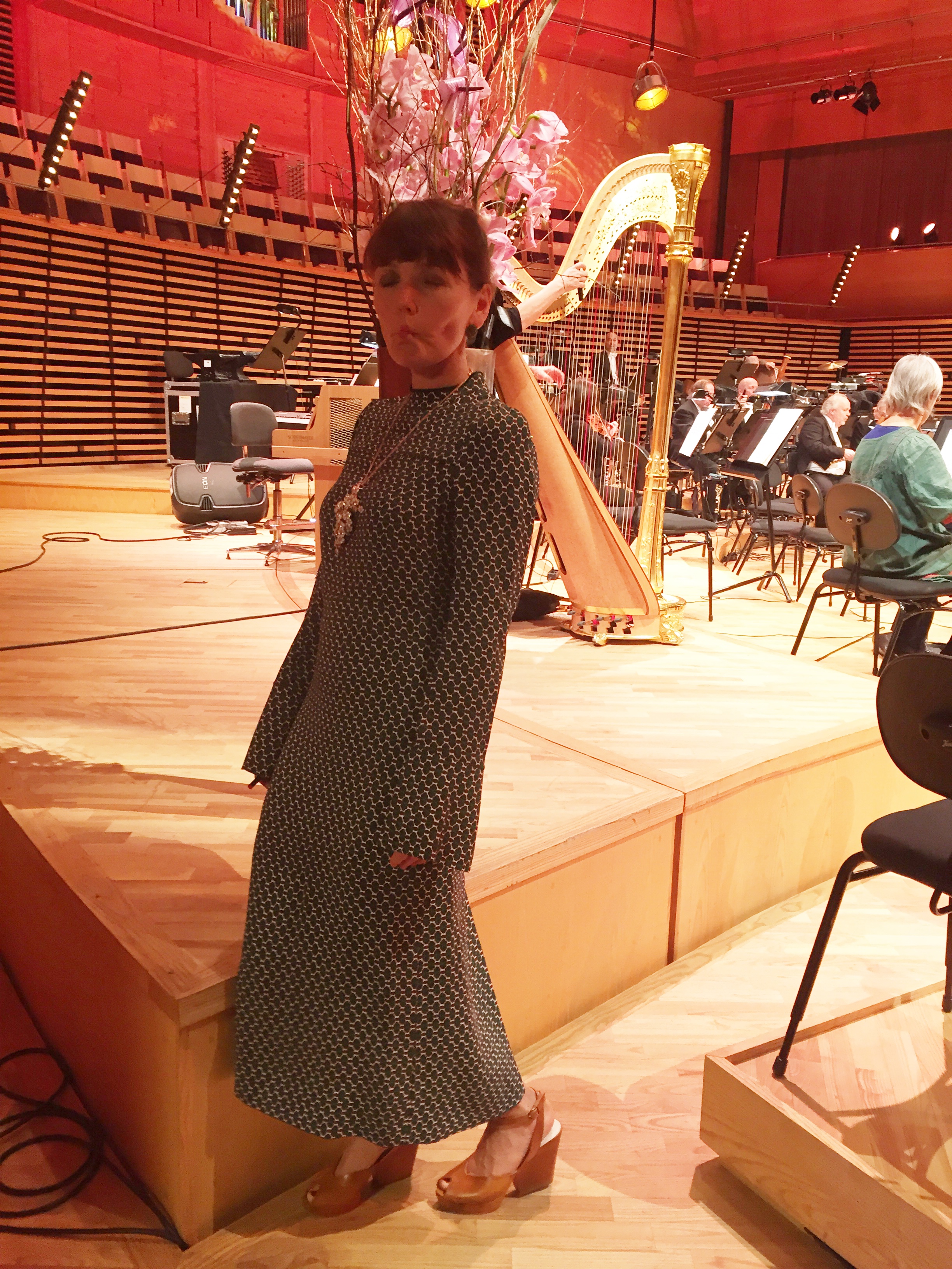 Hurper spiller harpe