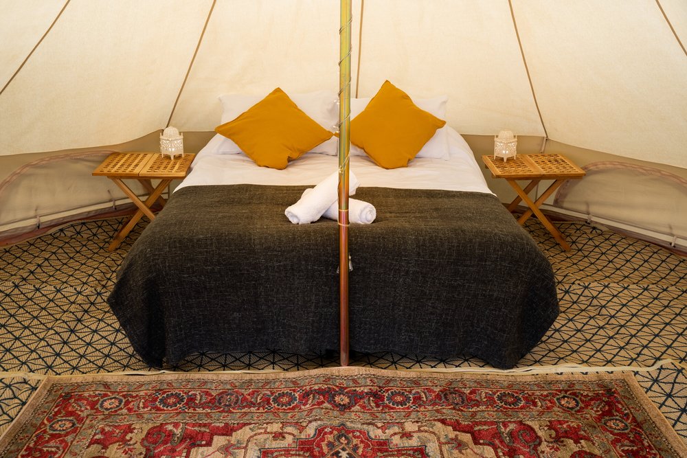 Luxury Bell Tent For 2 People At Big Love Festival The Canvas Co
