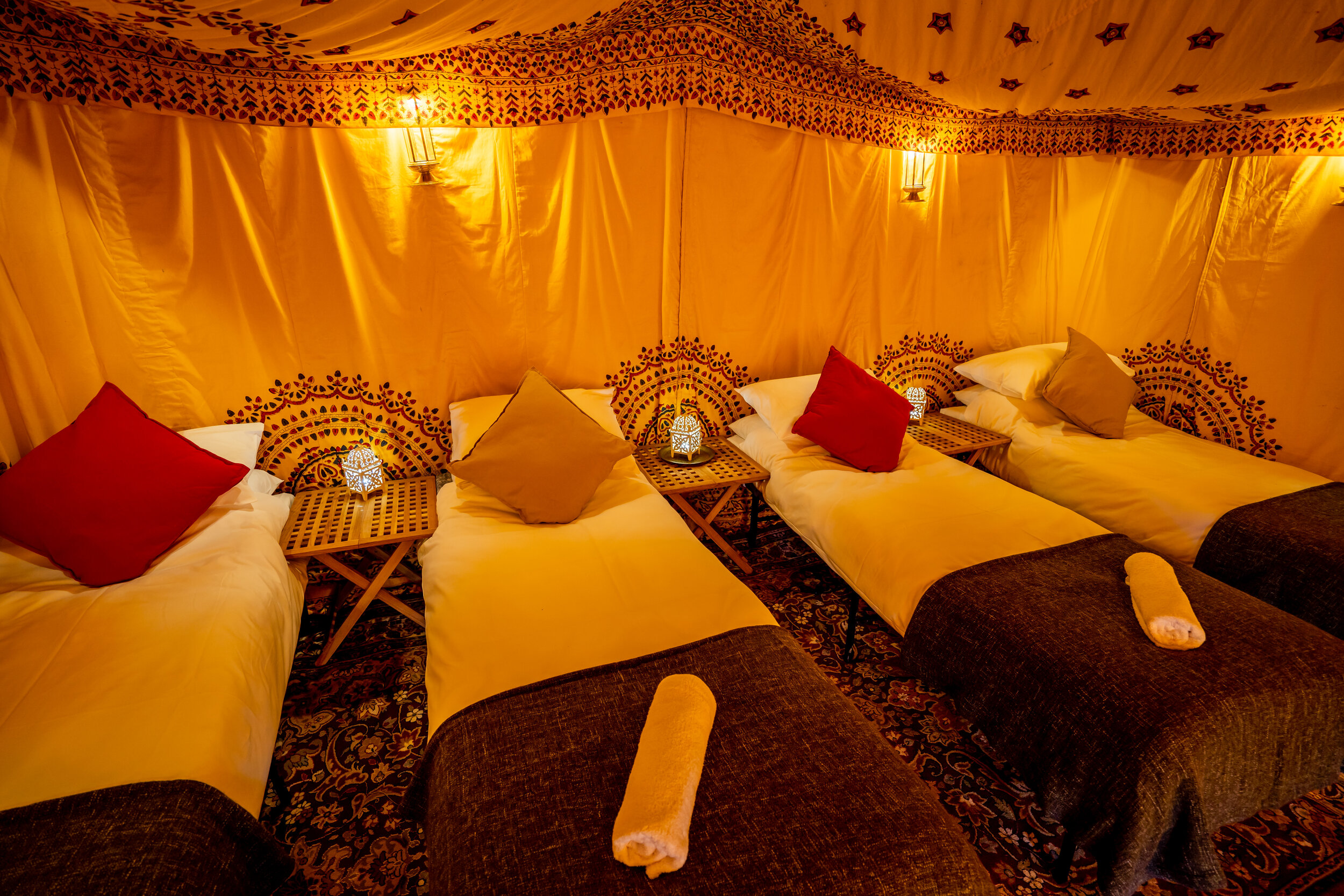 Moroccan Themed Bedouin Tent for four