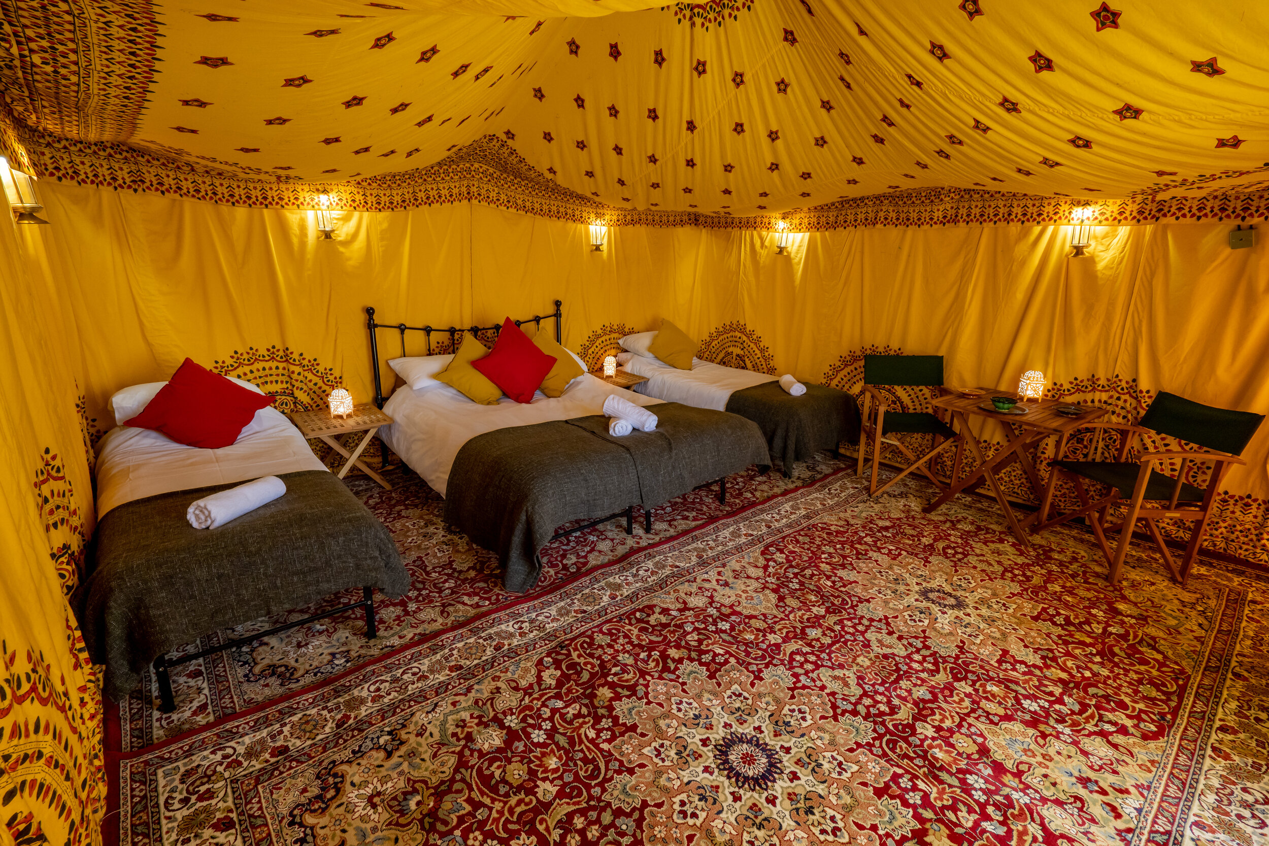 Moroccan Themed Bedouin Tent for four