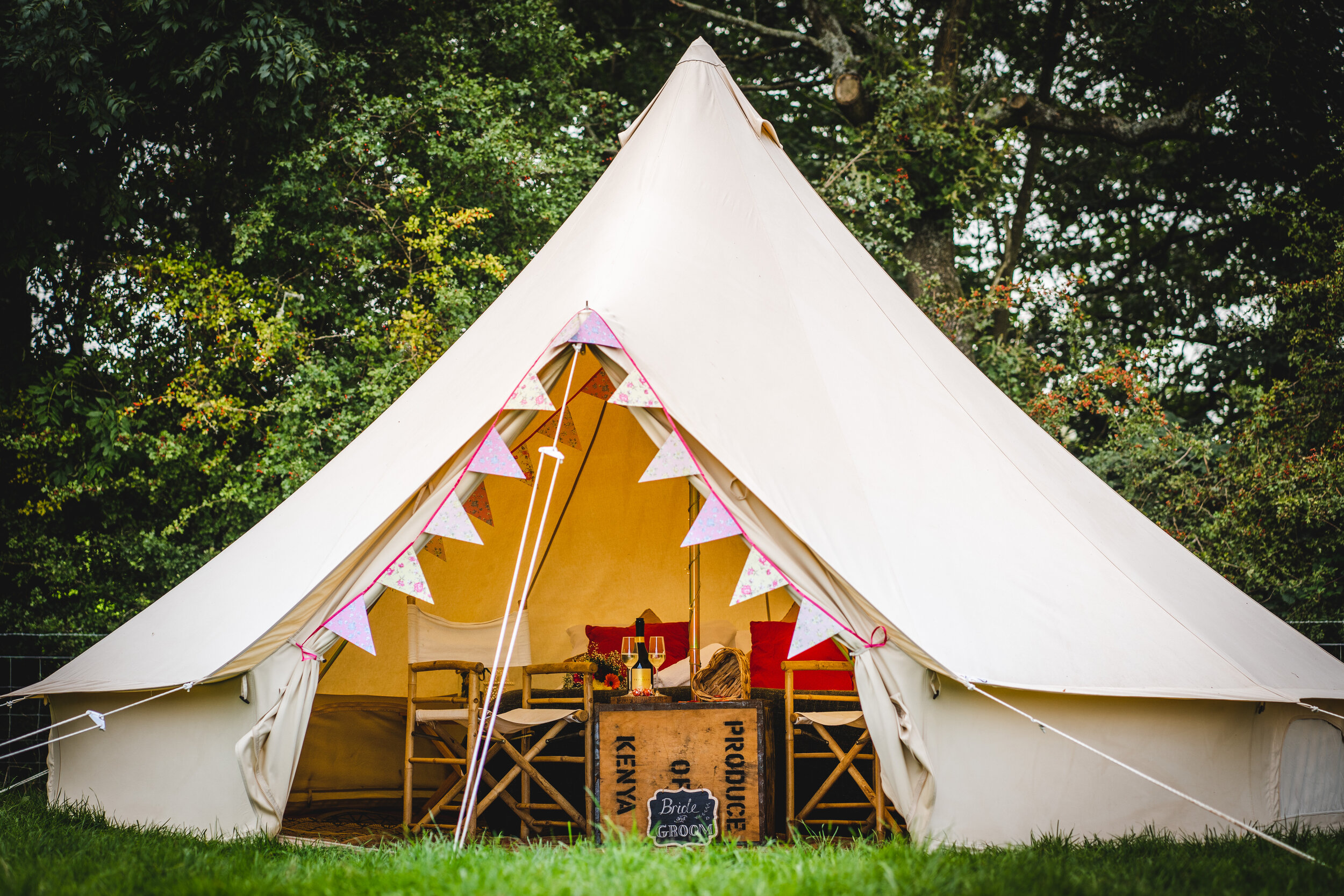 The Canvas Co Luxury Wedding Bell Tent